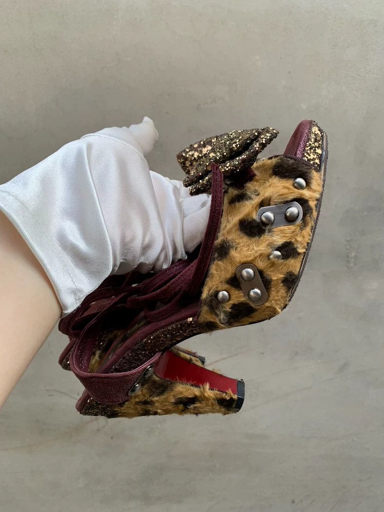 Vivienne Westwood Vivienne Westwood sizeM Leopard rivet strap high heels Size US 6.5 / IT 36.5 - 5 Thumbnail