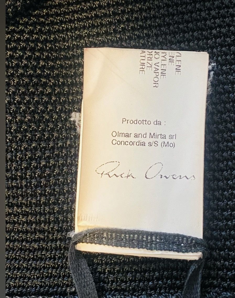 Rick Owens Rick Owens Long Vest Men Size US S / EU 44-46 / 1 - 9 Thumbnail