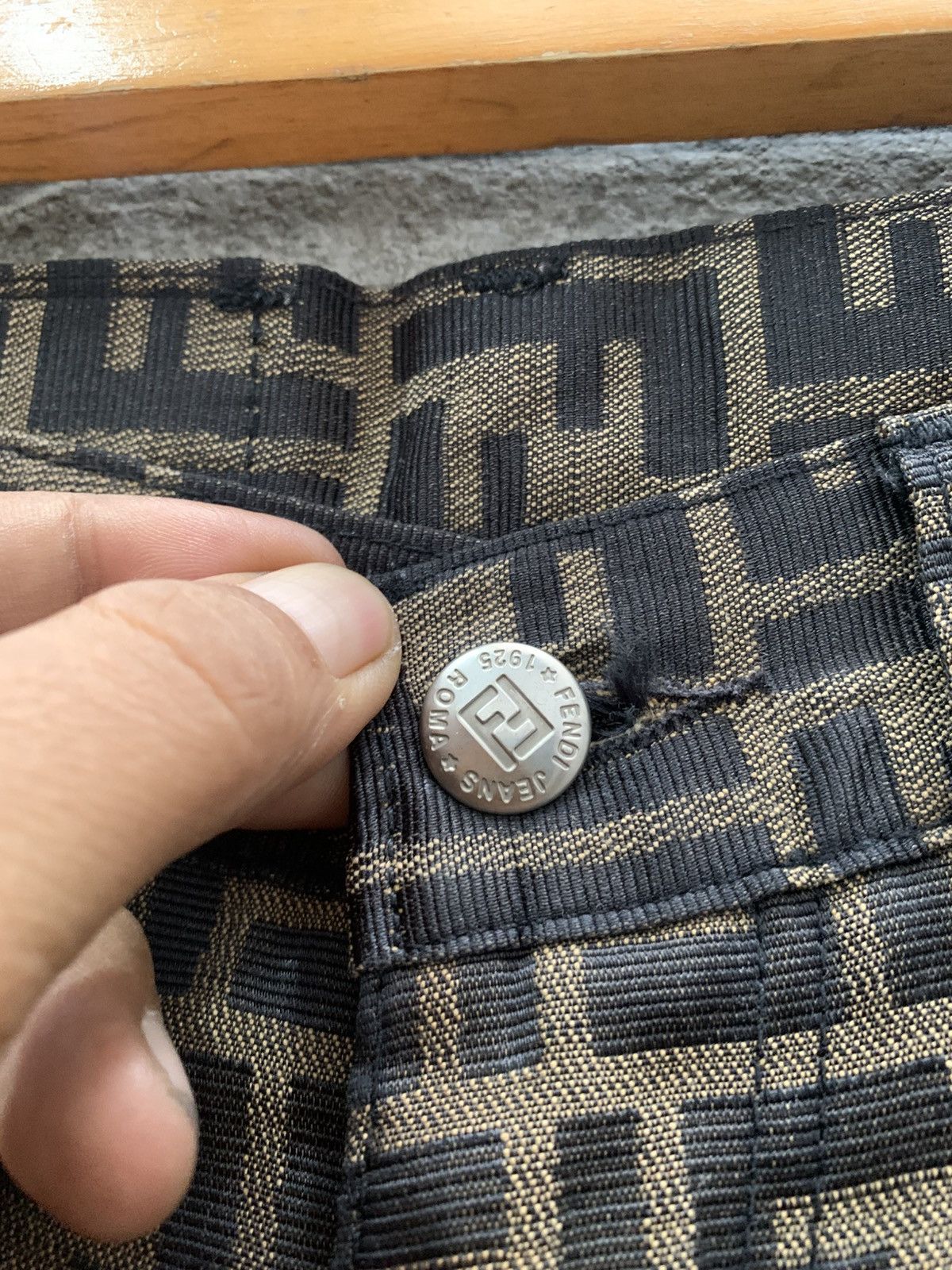 Fendi Vintage Fendi Monogram Pants Size US 29 - 6 Thumbnail