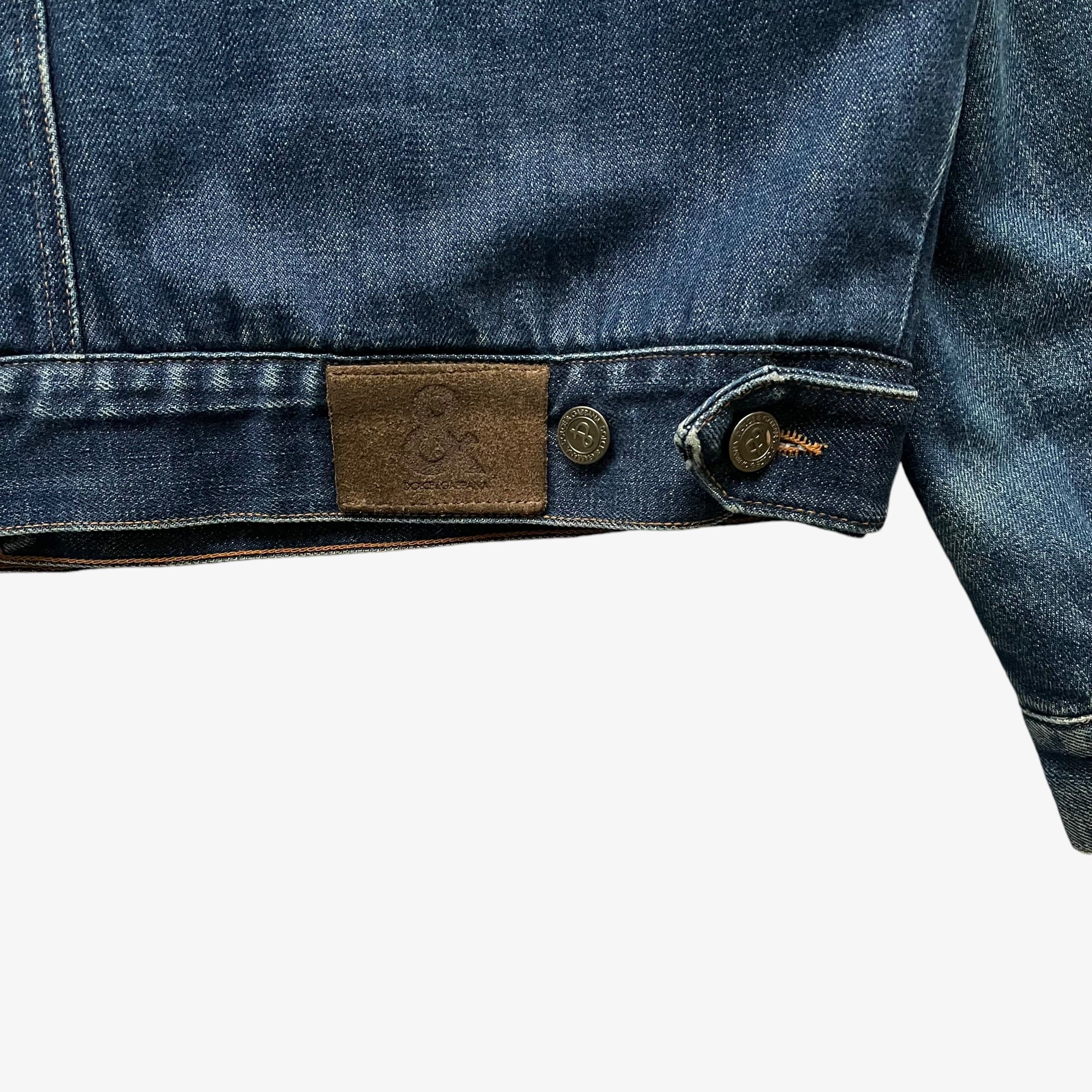 Dolce & Gabbana Vintage Y2K Men's Dolce & Gabbana Blue Denim Jacket Size US M / EU 48-50 / 2 - 6 Thumbnail