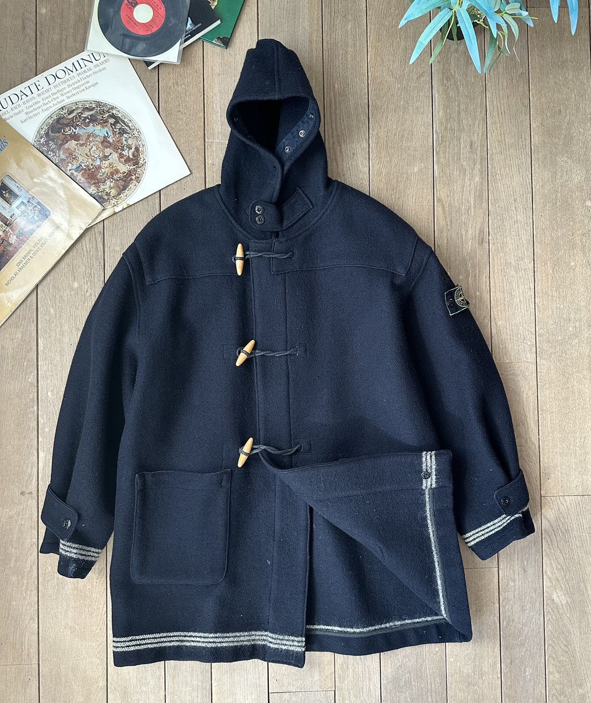 80s 役に立た STONE ISLAND MONTGOMERY DUFFLE COAT 80s 役に立た STONE ISLAND MONTGOMERY DUFFLE COAT