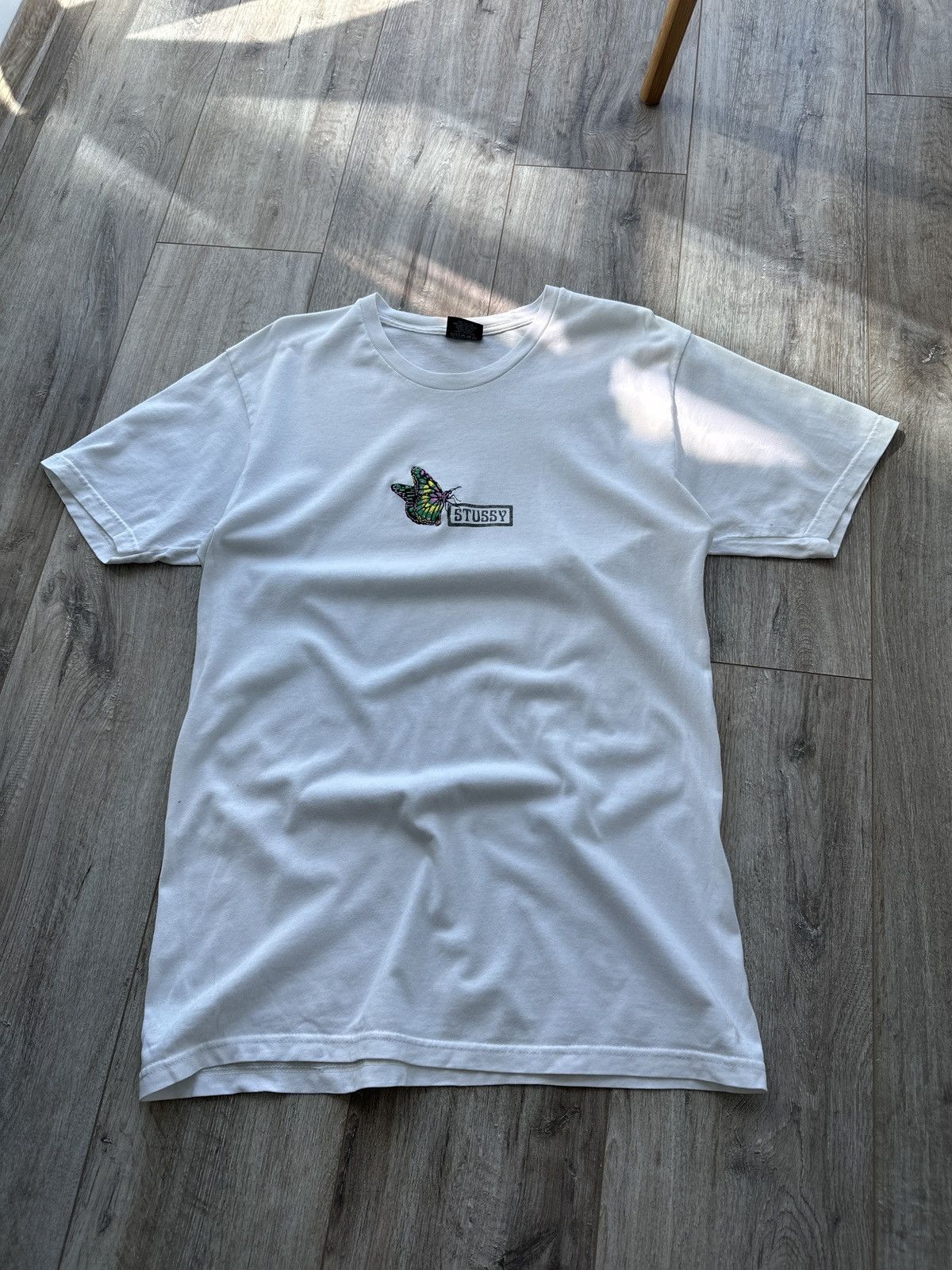 Stussy Stussy Butterfly t-shirt tee Size US M / EU 48-50 / 2 - 2 Thumbnail