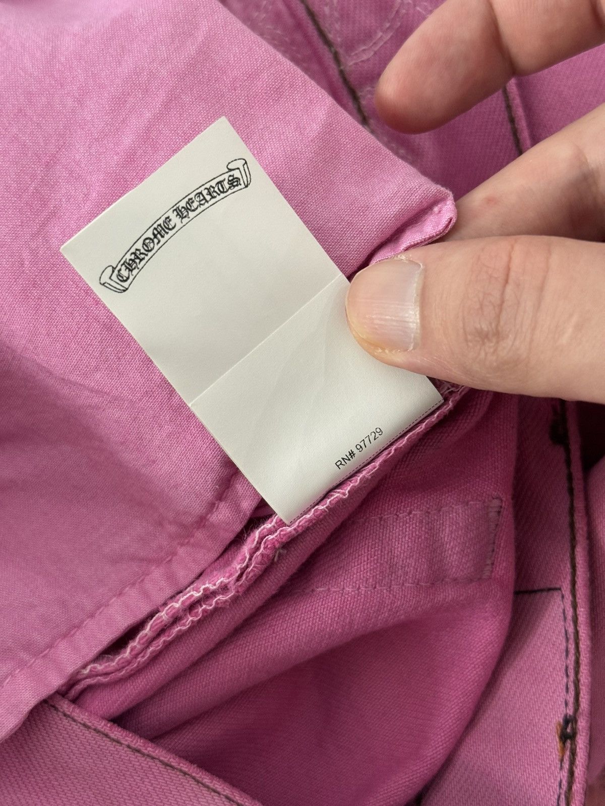 Chrome Hearts Chrome Hearts Pink Sex Record Levis 501 Baggy Sz.34 Size US 34 / EU 50 - 21 Thumbnail