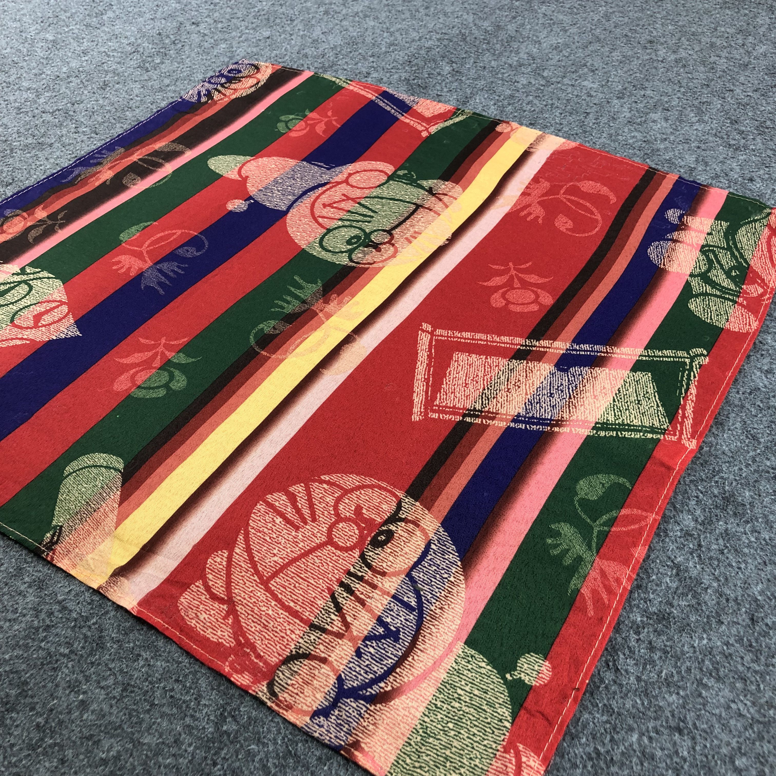 Anime × Vintage Doraemon X Suntory Handkerchief Neckerchief Bandana X23 Size ONE SIZE - 3 Thumbnail