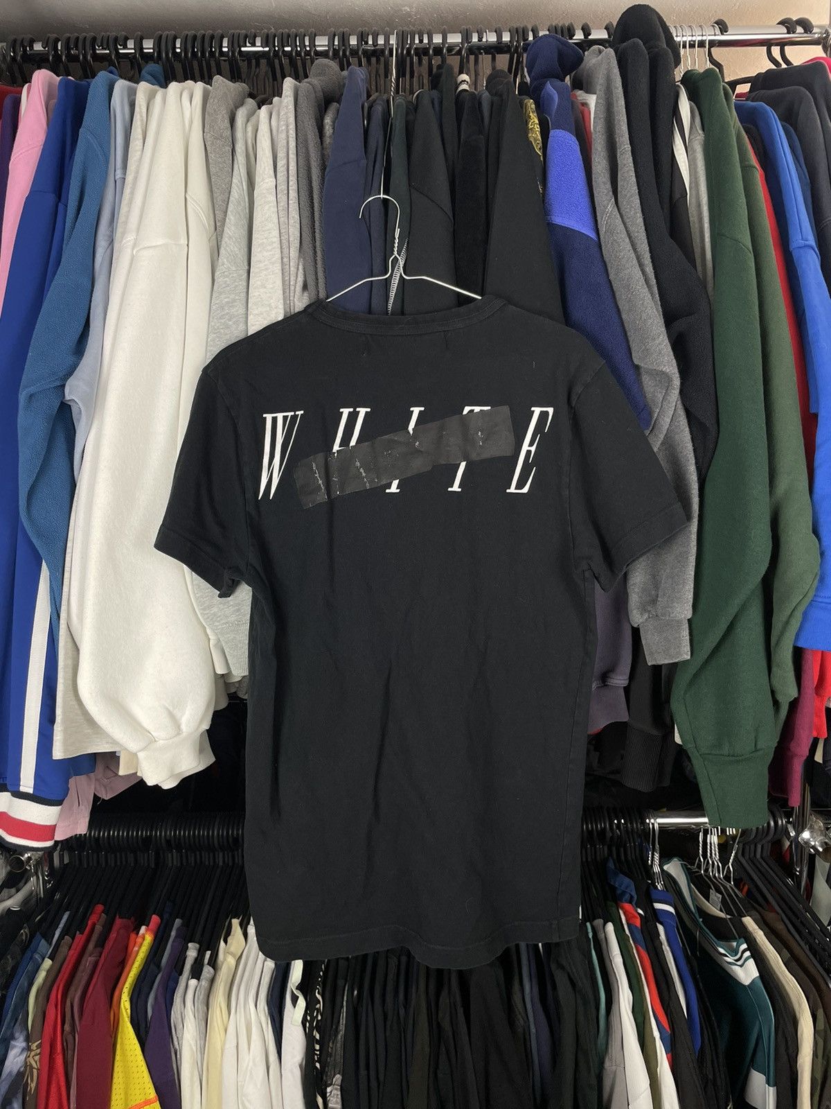 Japanese Brand × Off-White Off-White SS17 Snake Cross Mirror T-shirt vintage Size US S / EU 44-46 / 1 - 2 Thumbnail