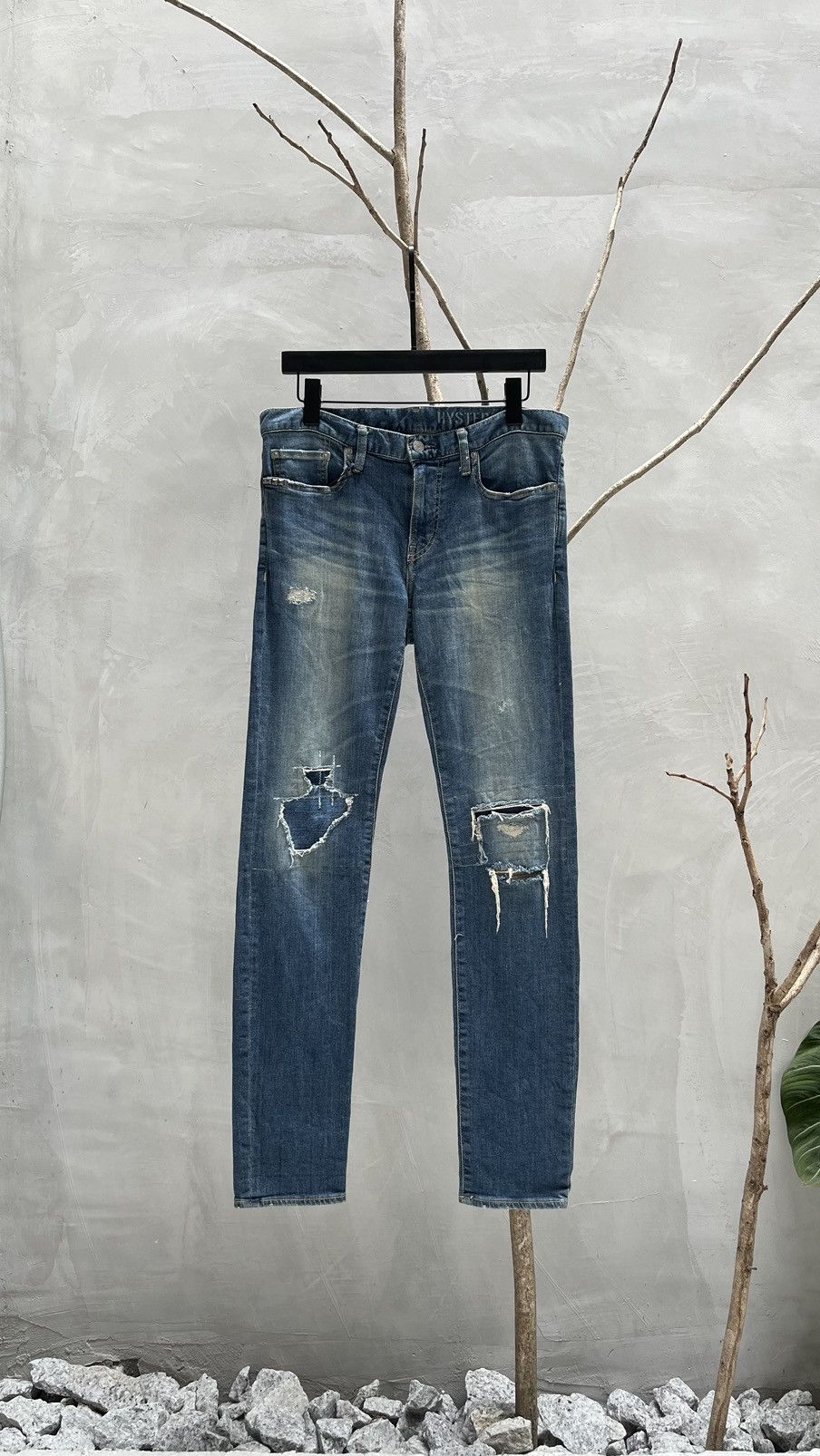 Hysteric Glamour × Japanese Brand Hysteric Glamour Distressed Denim Size US 31 - 1 Thumbnail