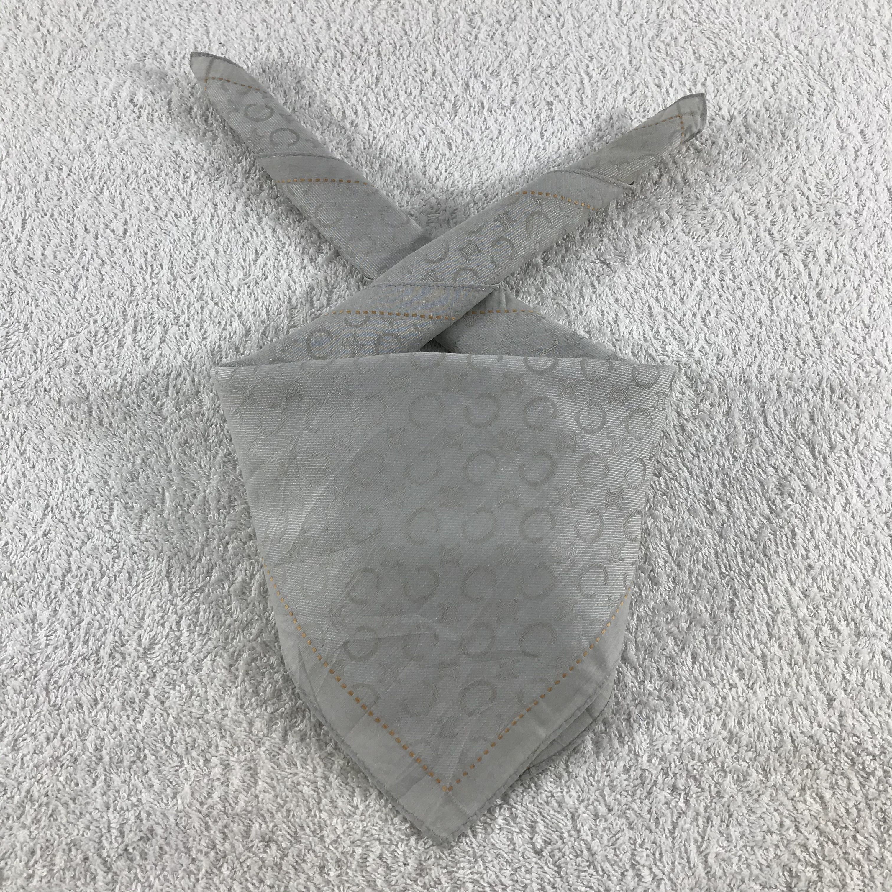 Celine × Vintage Celine Bandana / Handkerchief / Neckerchief - S180 Size ONE SIZE - 3 Thumbnail