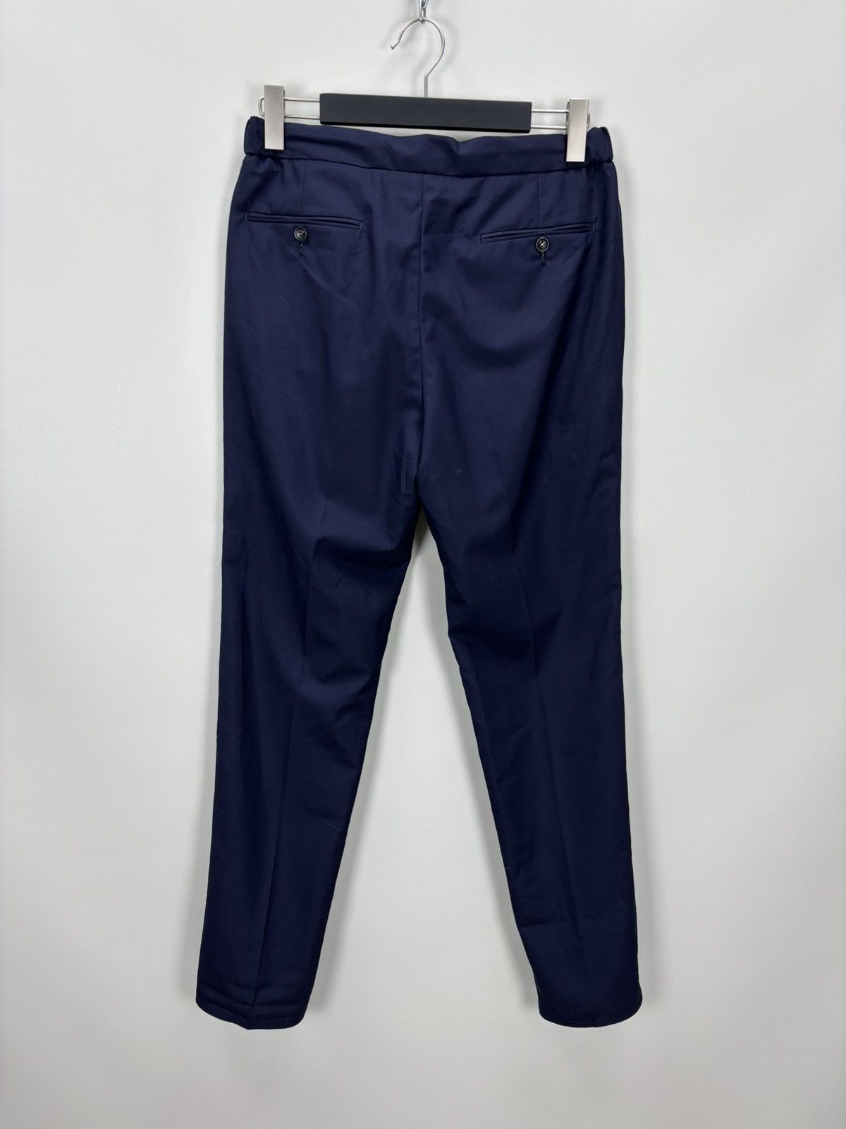 Suitsupply Mens wool pants Suitsupply Ames Pleat ES Size 48 Color Blue Size US 33 - 5 Thumbnail