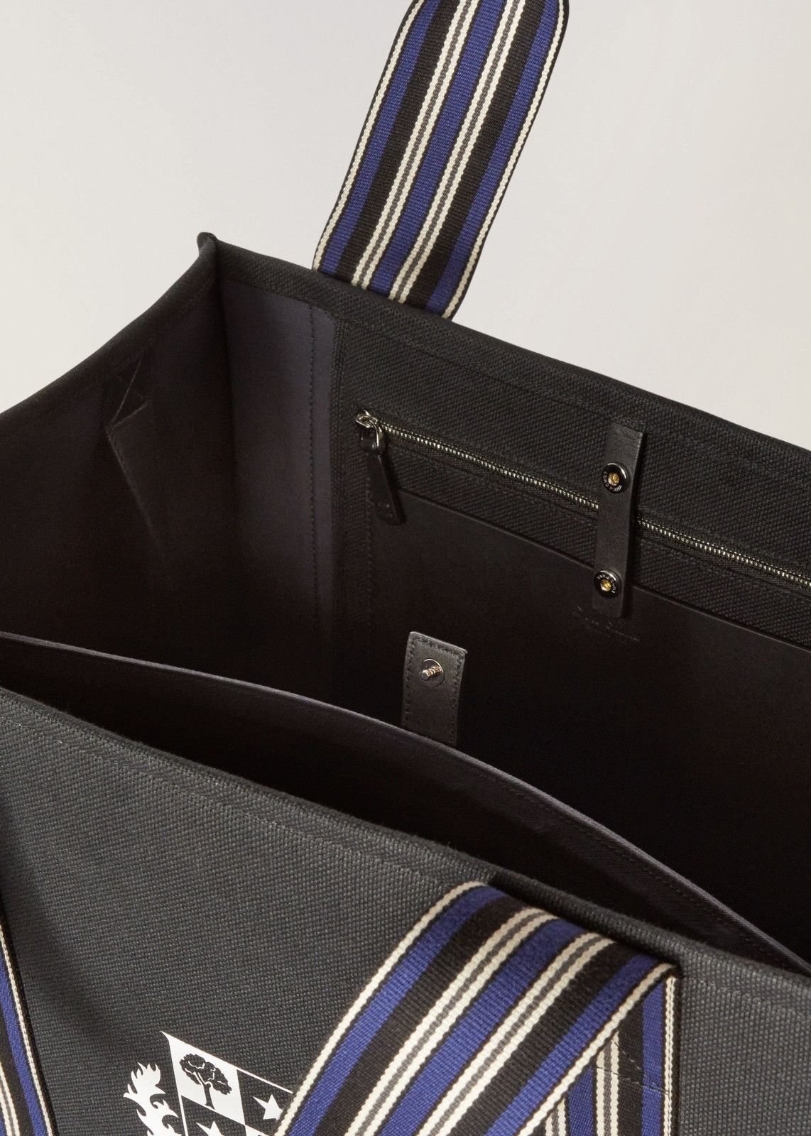Loro Piana o1srvl11e0924 Size: / OS Tote Bag in Black/Multicolor Size ONE SIZE - 4 Thumbnail