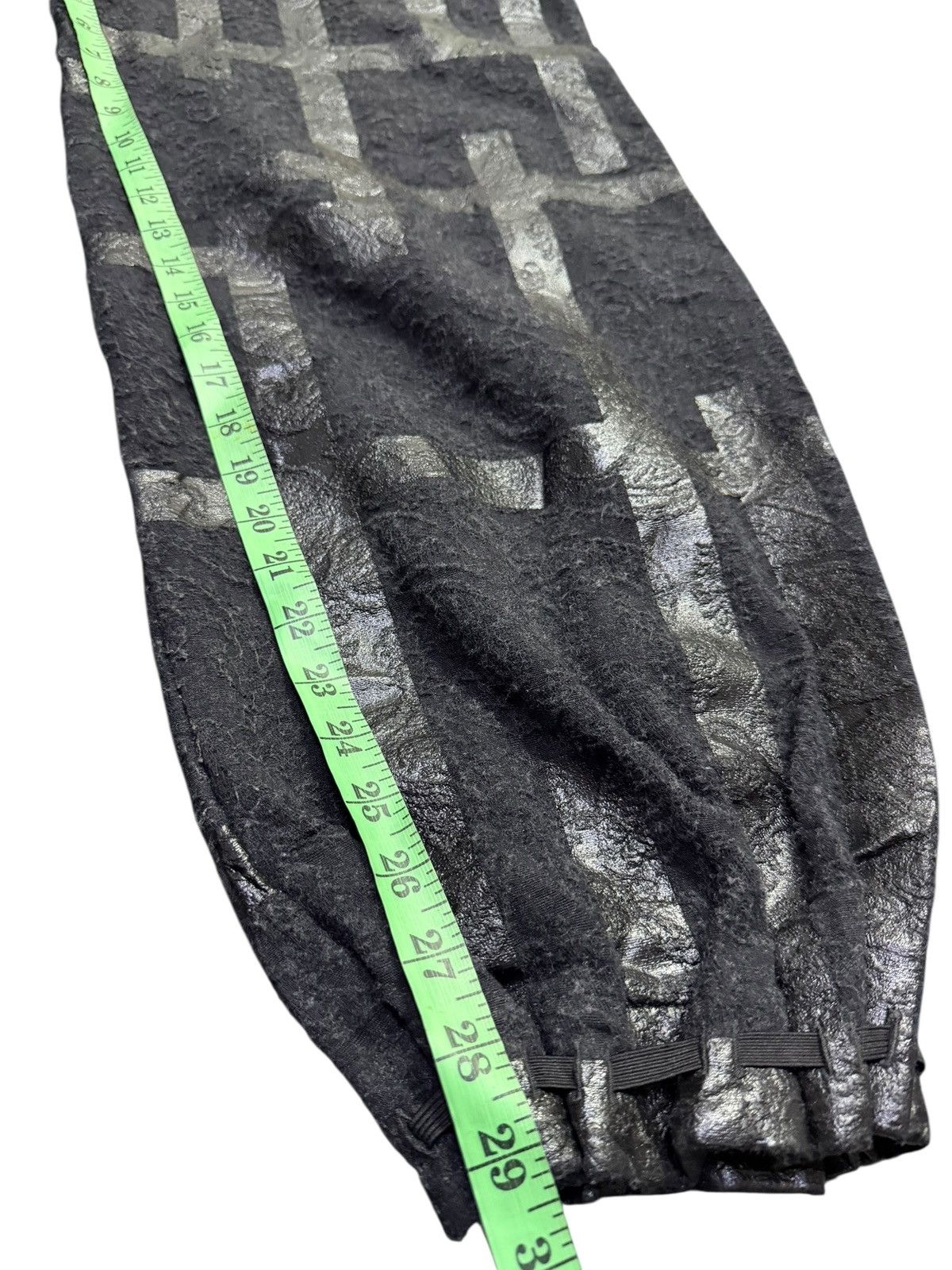 SOU SOU Sou Sou Enyu-baki Fence Double Sabi Ink Black Wide Baggy Size US 34 / EU 50 - 13 Thumbnail