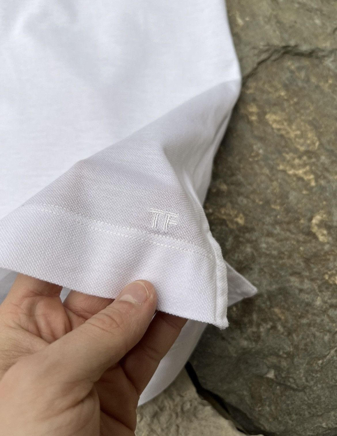 Tom Ford Tom Ford basic classic small logo thin polo t-shirt tee Size US M / EU 48-50 / 2 - 13 Thumbnail