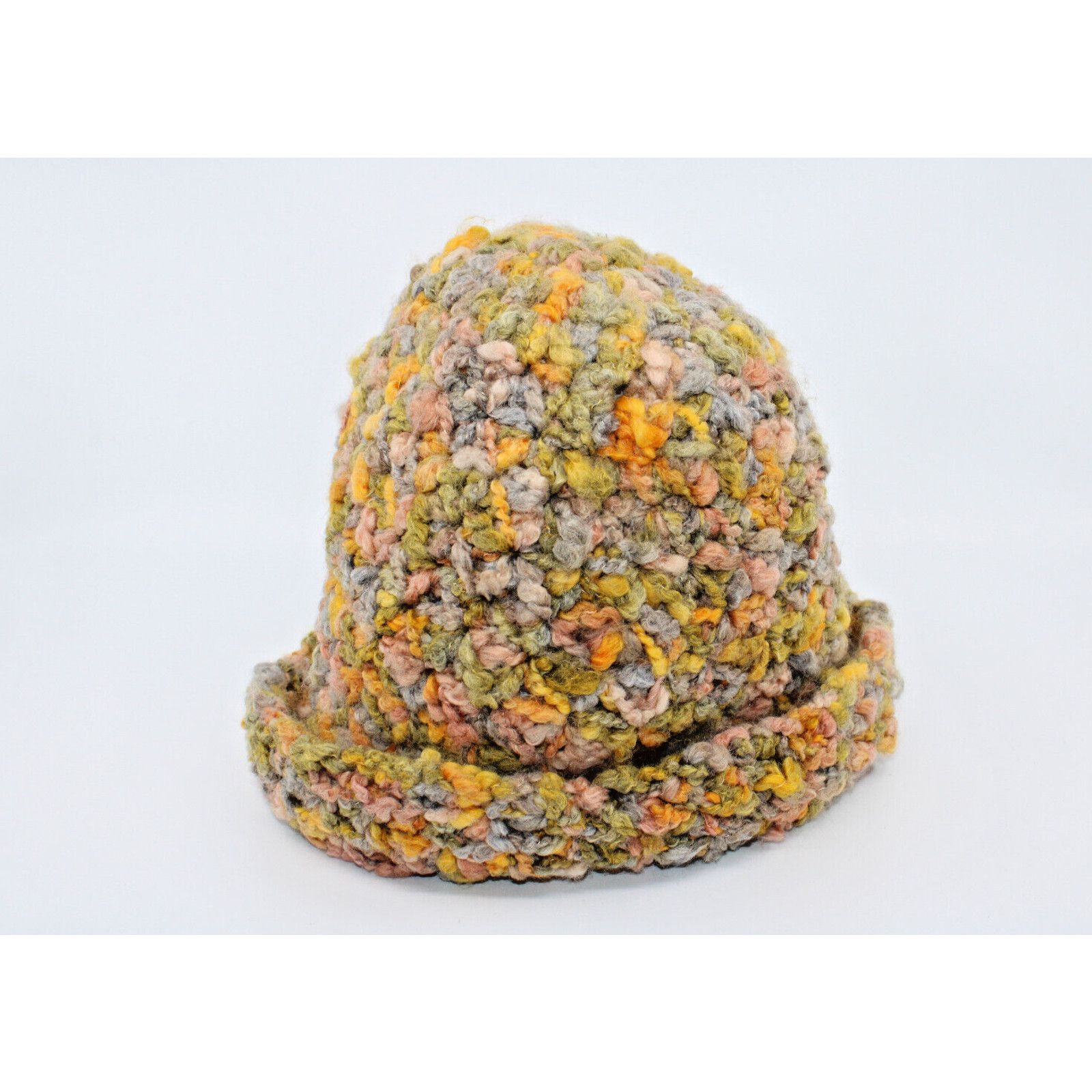 Gravis GREVI Firenze Fleece Wool Acrylic Colorblock Knit Hat Beanie Size ONE SIZE - 2 Thumbnail
