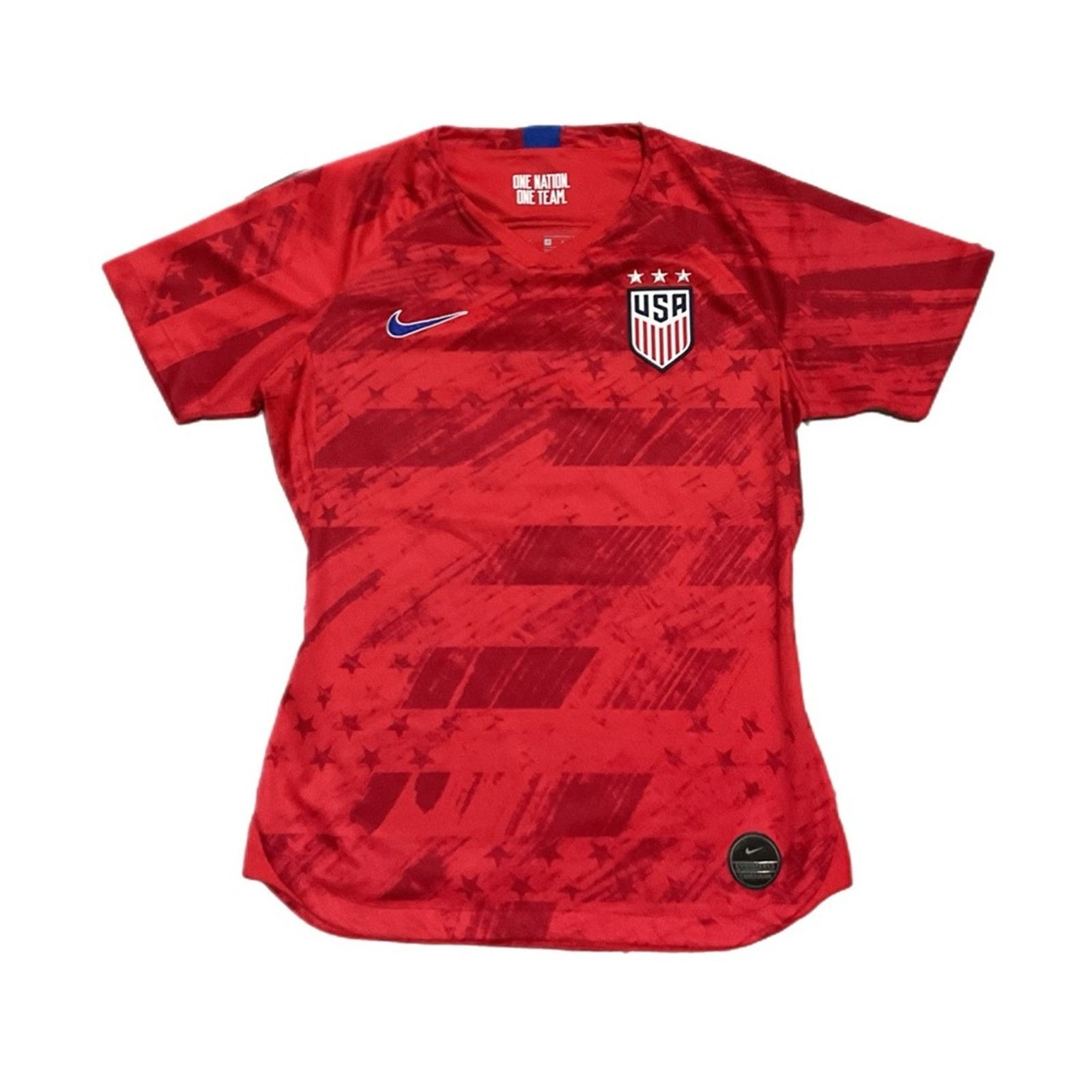 Nike 2019 USA Women’s National Team Nike Red World Cup Jersey Size S / US 4 / IT 40 - 1 Thumbnail