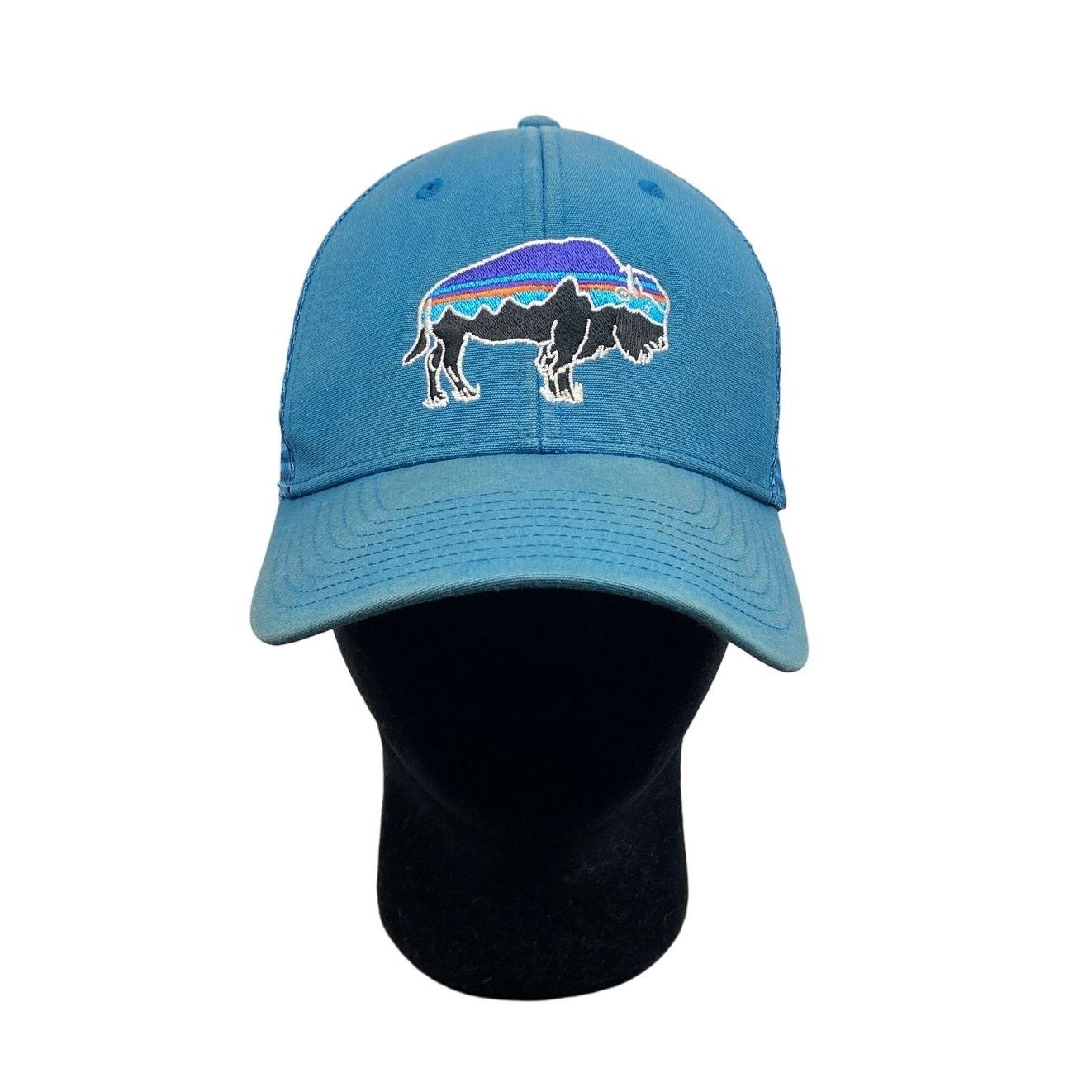 Patagonia Patagonia Fitz Roy Bison Mesh Trucker Hat Snapback Size ONE SIZE - 1 Thumbnail
