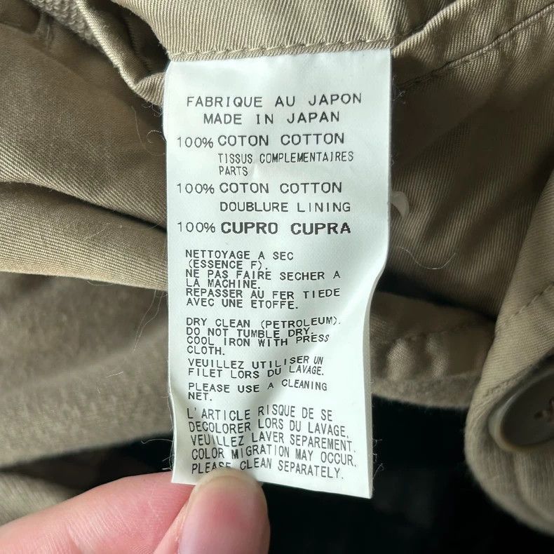 Yohji Yamamoto Yohji Yamamoto Yohji Yamamoto Khaki Split Design Suit Jack Size US S / EU 44-46 / 1 - 5 Thumbnail