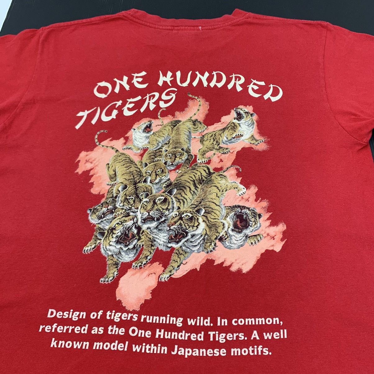 Sun Surf Vintage 90s Sun Surf Tiger Japanese Motifs Tshirt Size US L / EU 52-54 / 3 - 3 Thumbnail