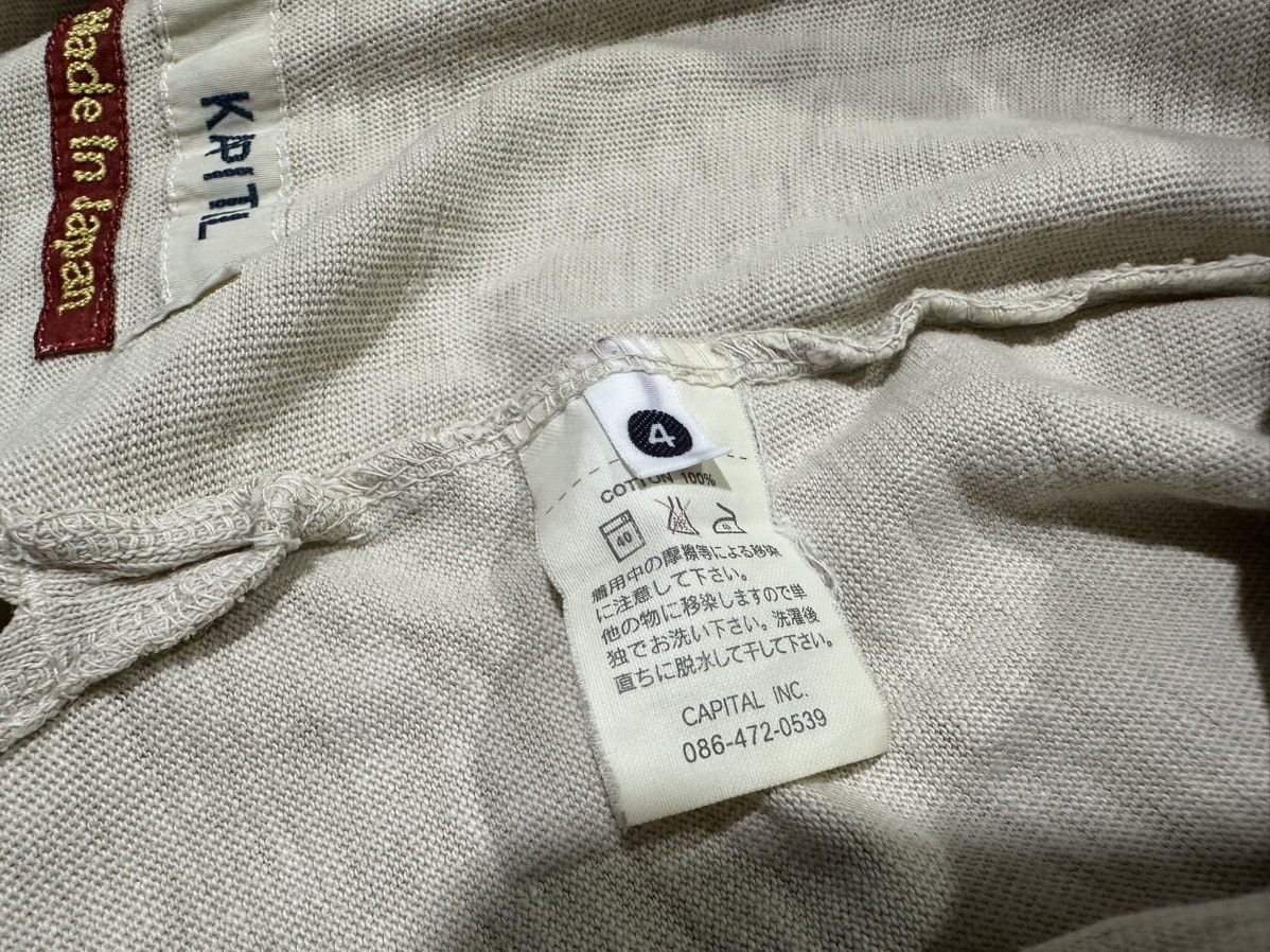 Kapital 🔥Archived Kapital Split Neck Shirt Cut & Sew Size US L / EU 52-54 / 3 - 7 Thumbnail