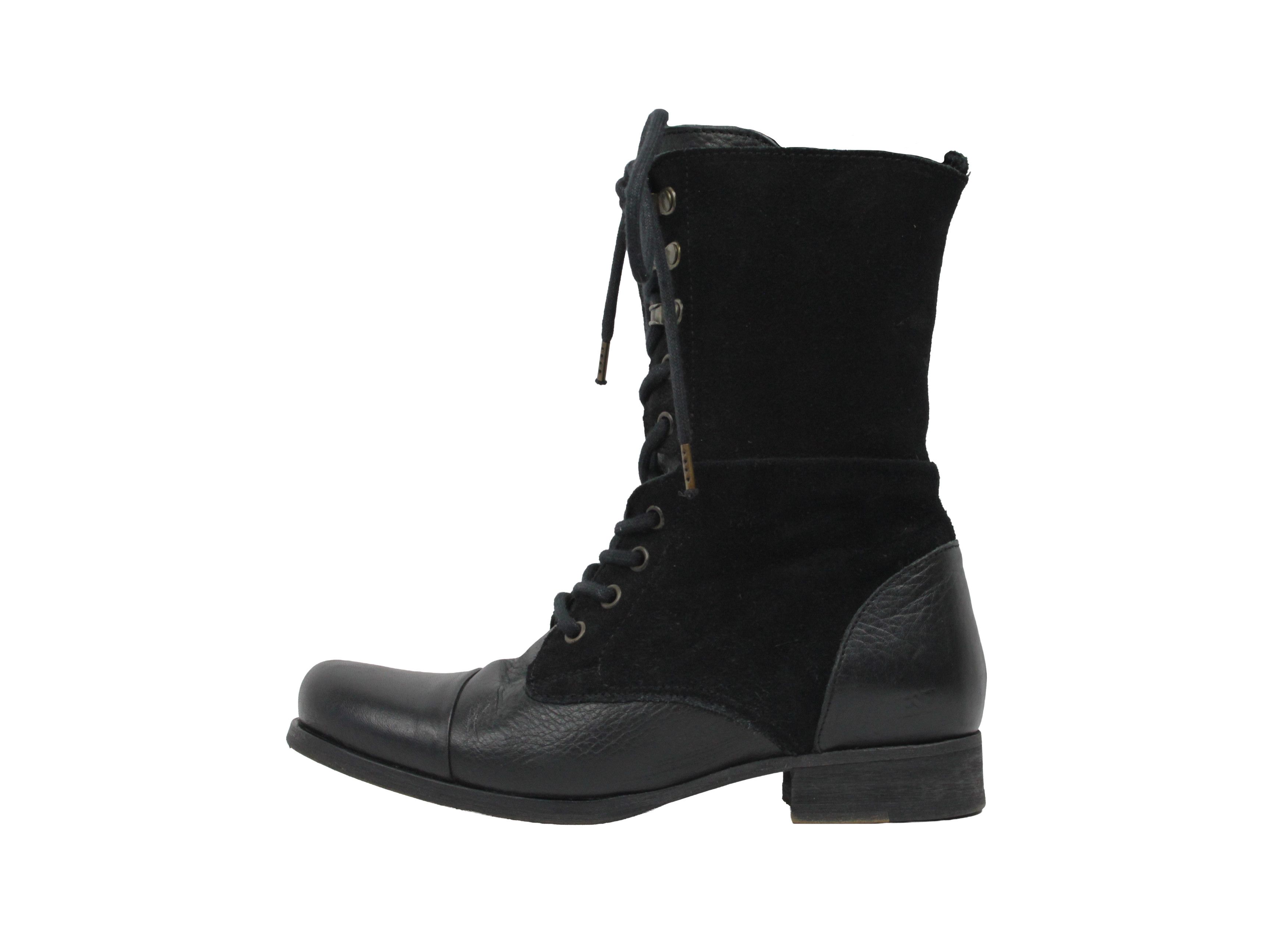 Diesel Avant Garde Combat Biker Side Zip Boots Size US 6 / IT 36 - 2 Thumbnail