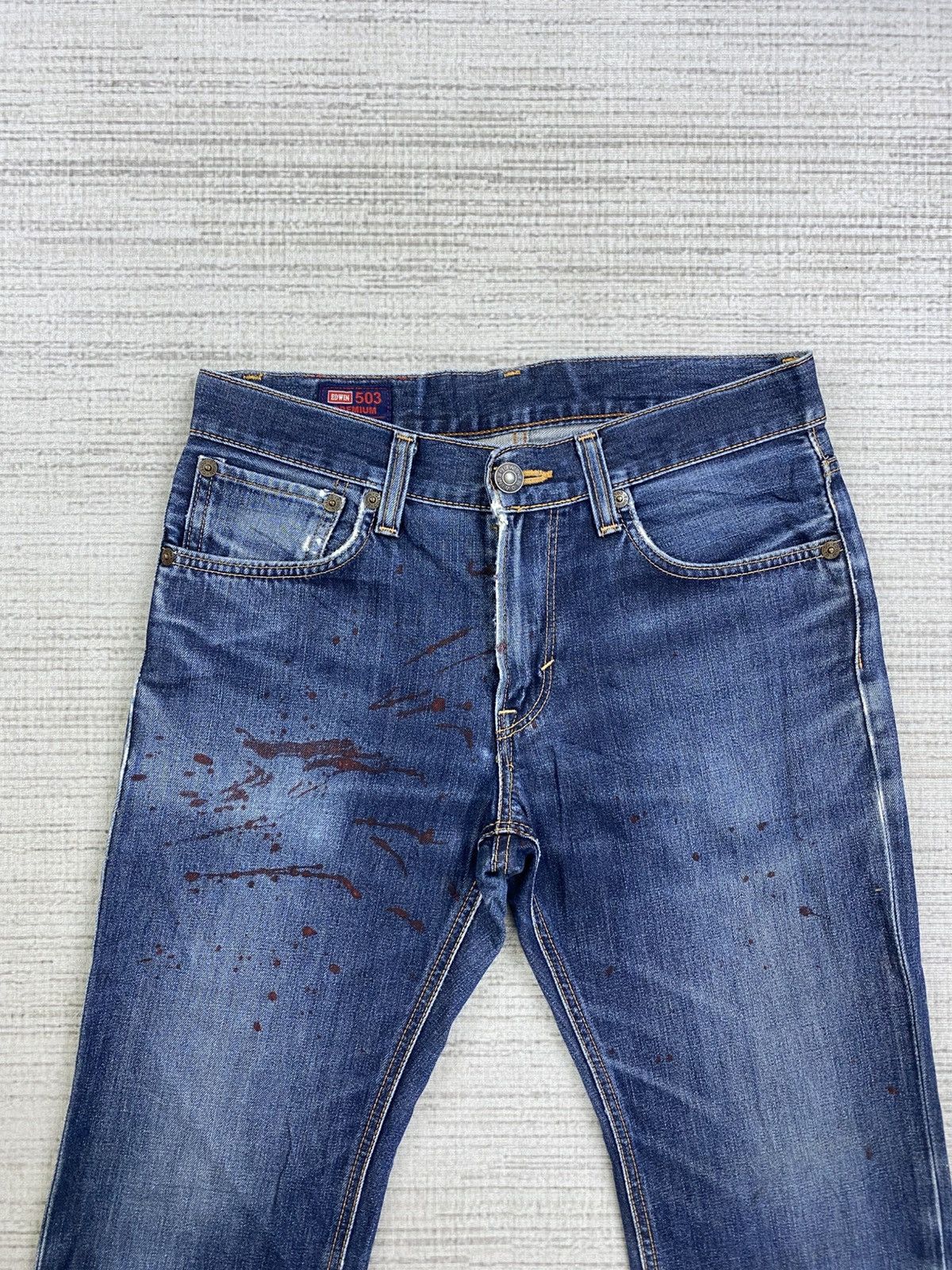 Edwin Vintage Edwin 503 Japan Premium Denim Jeans Size US 32 / EU 48 - 5 Thumbnail