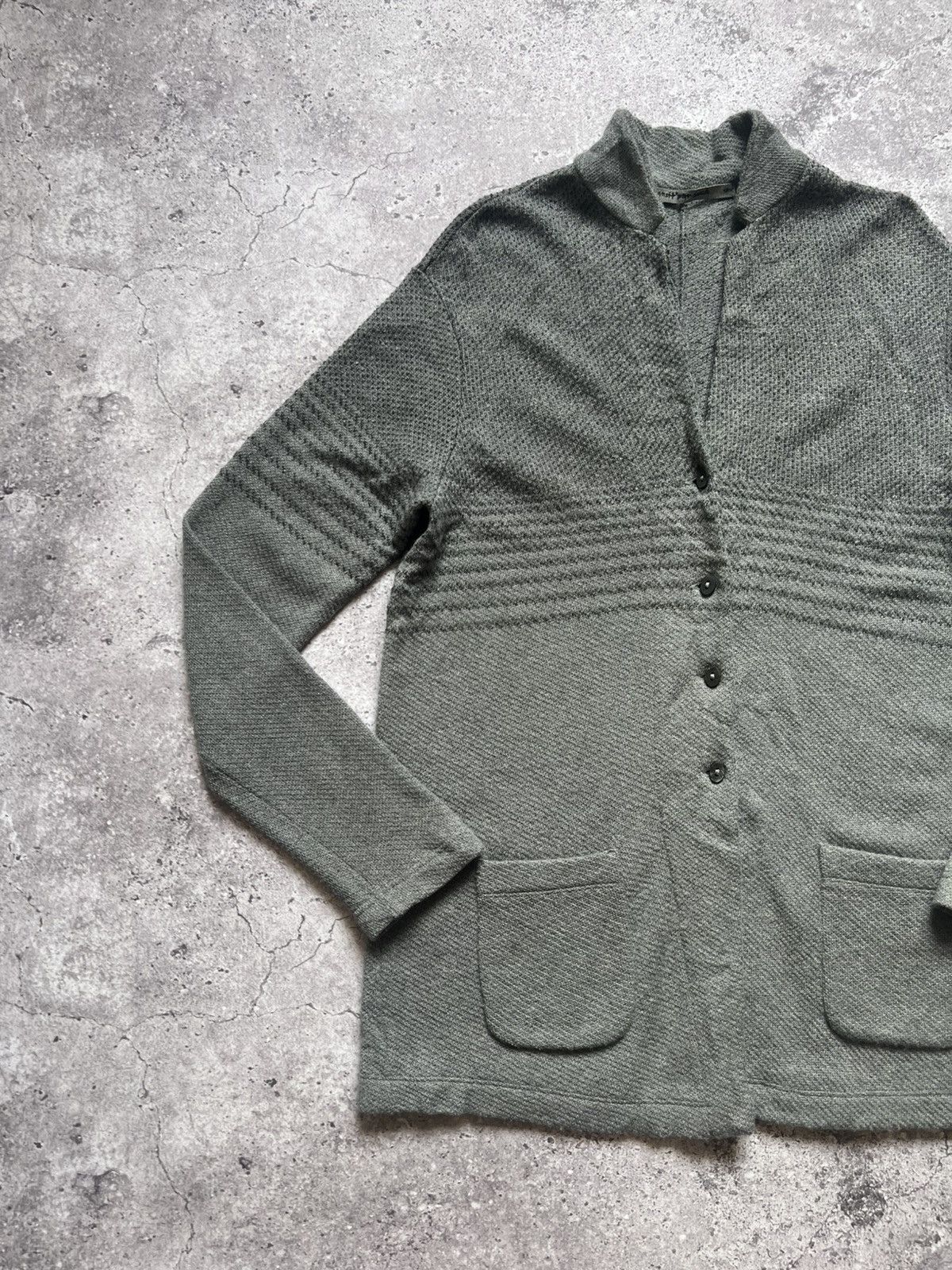 Transit × Transit Uomo Transit Par-Such Wool Cardigan Sweater Size XS / US 0-2 / IT 36-38 - 2 Thumbnail