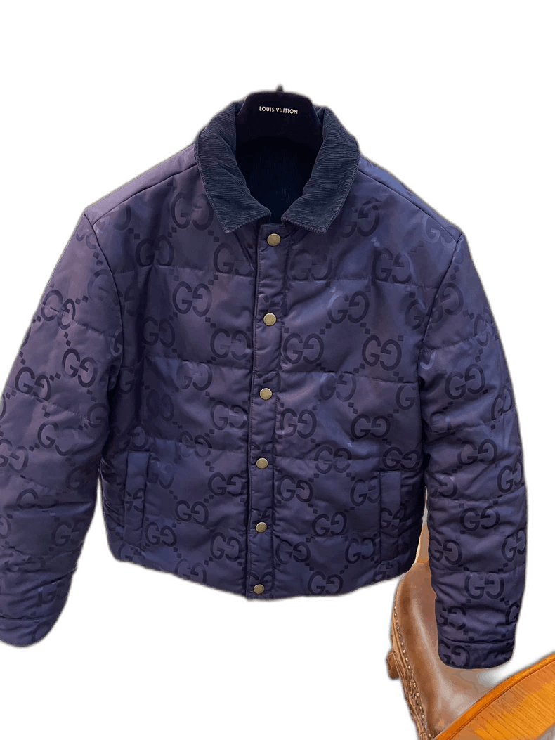 Gucci Gucci Reversible Jacket with Logo Design Size US L / EU 52-54 / 3 - 1 Thumbnail