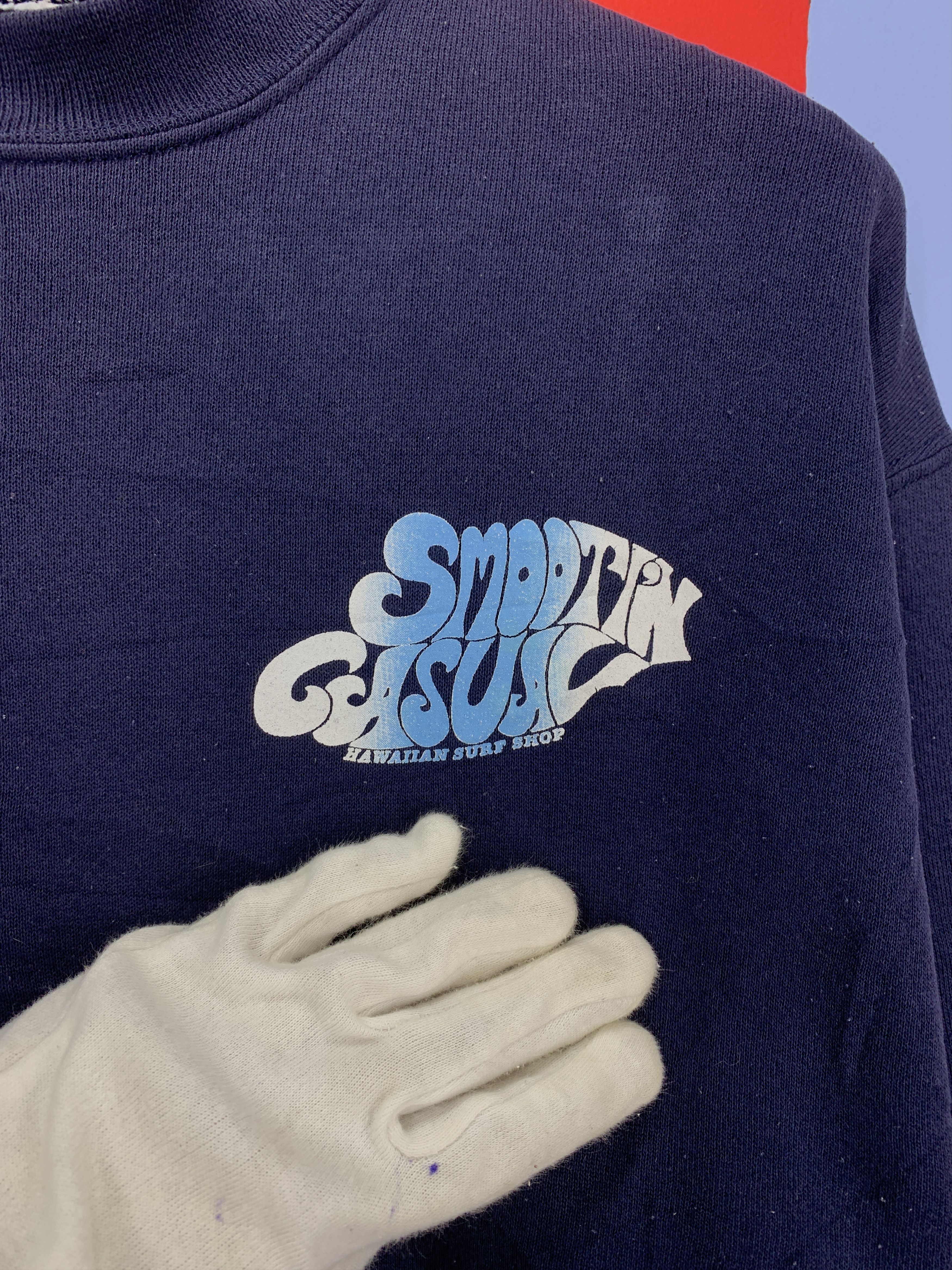 Vintage Vintage HAWAIIAN SURF SHOP Crew Neck Sweatshirt #2073/16 Size US S / EU 44-46 / 1 - 4 Thumbnail