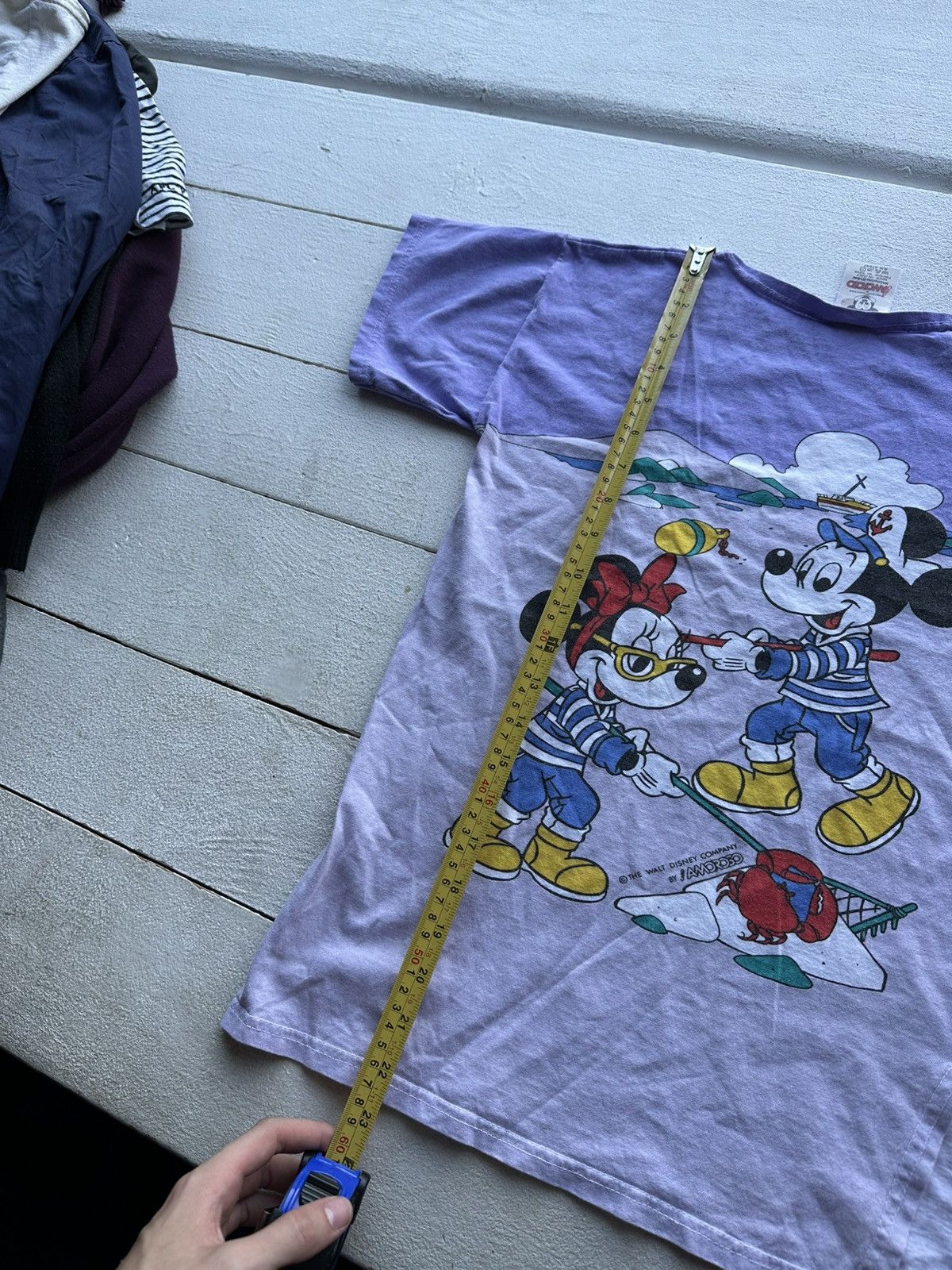 Disney 90s🚨RARE WALD DISNEY MICKEY MOUSE BIG LOGO MADE IN ITALY Size S / US 4 / IT 40 - 11 Thumbnail
