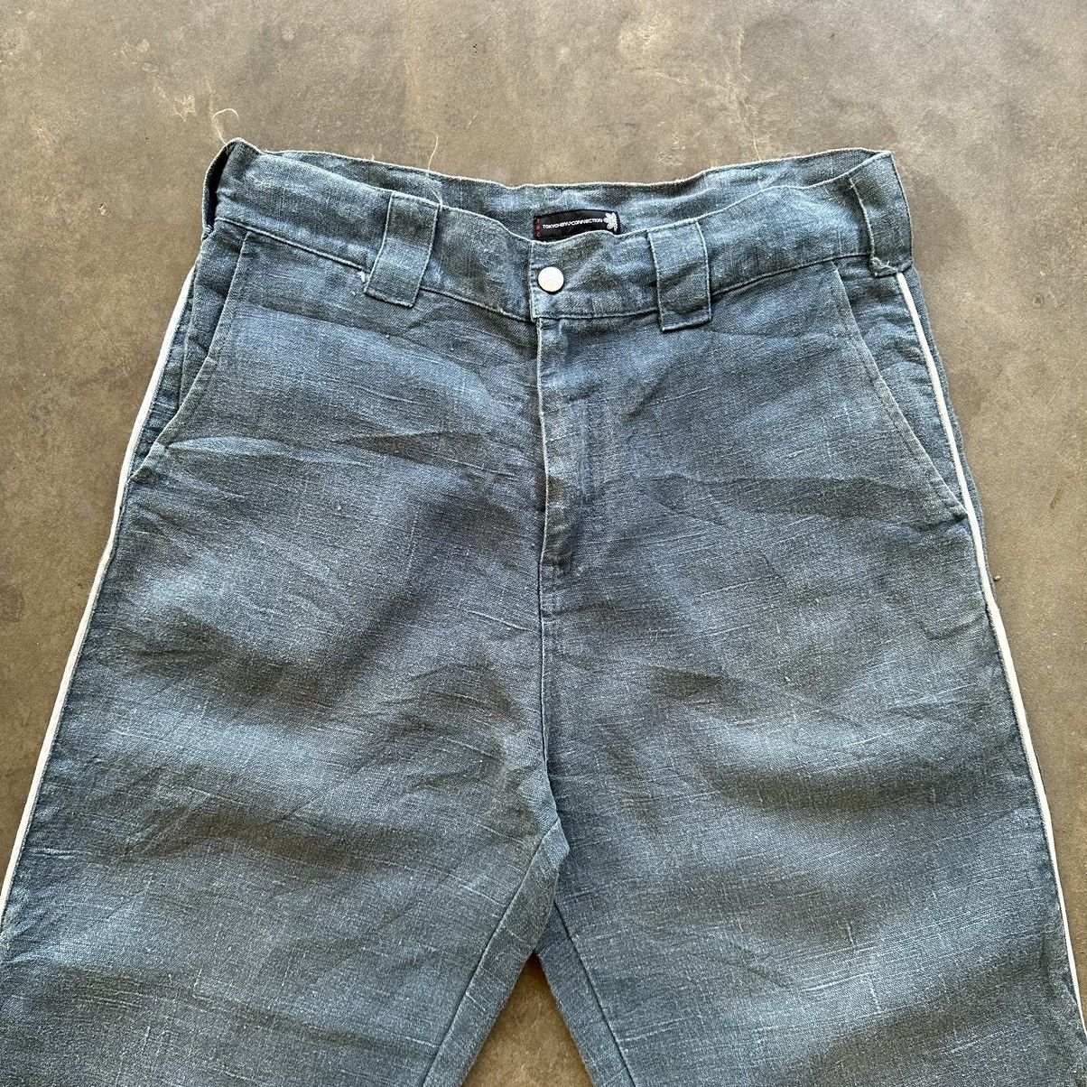 Japanese Brand THC Tokyo Hemp Connection Faded Straigh Cut Trouser Pants Size US 32 / EU 48 - 3 Thumbnail