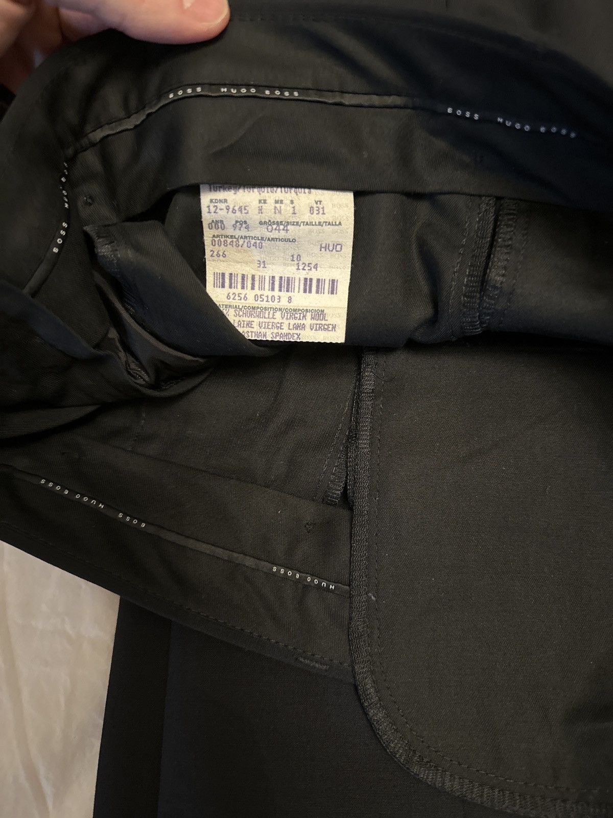 Hugo Boss Hugo Boss Suit Slim Stretch Size 36S - 4 Thumbnail
