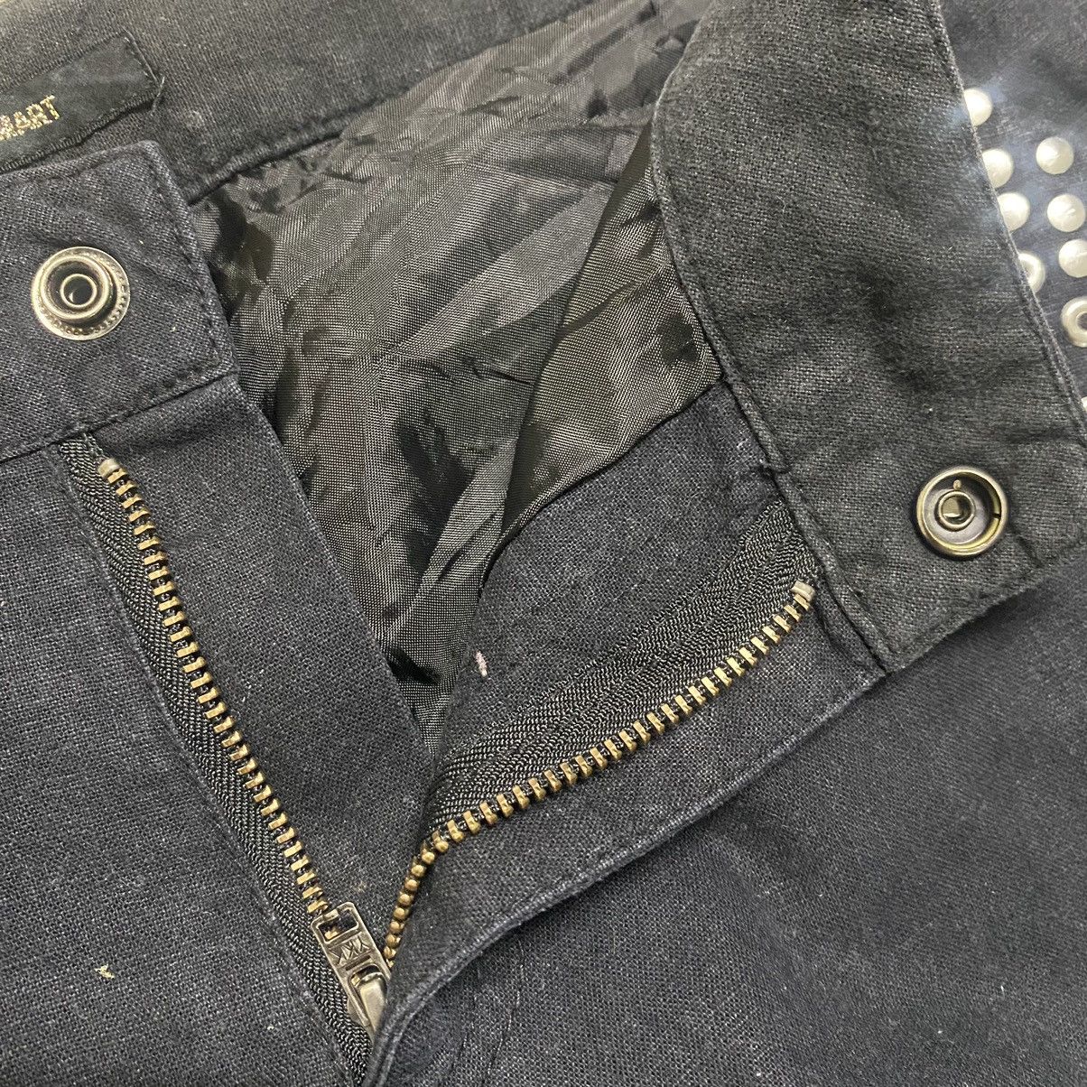 Tornado Mart Vintage Tornado Mart Flare Pants Linen Size 29" - 19 Thumbnail