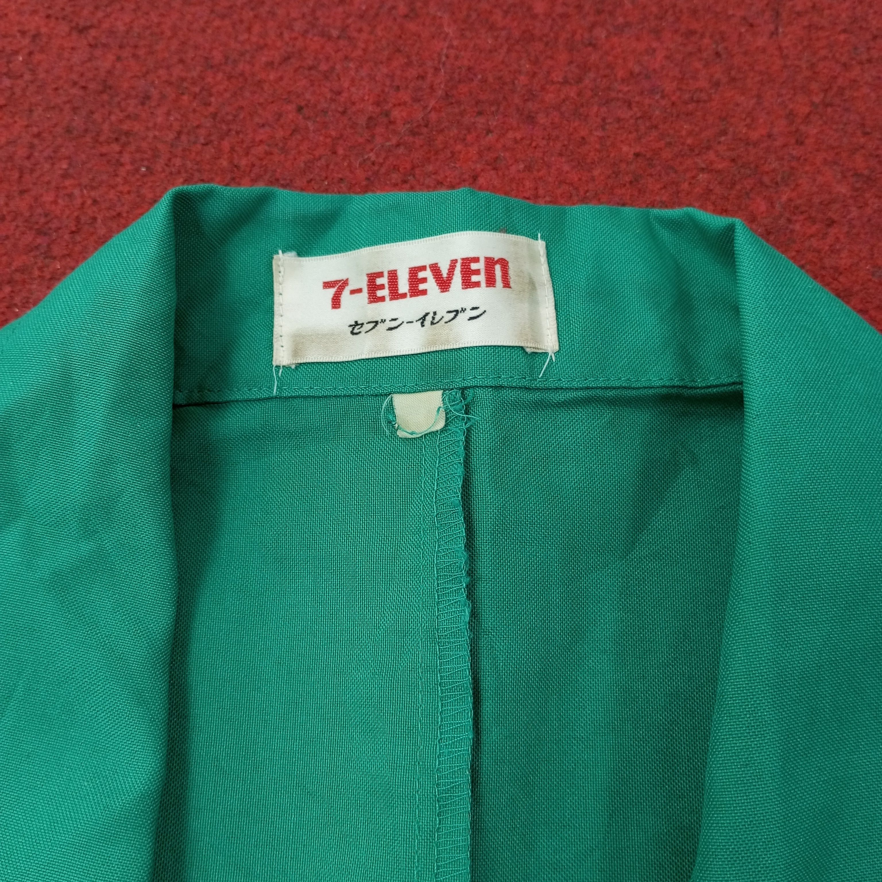 Vintage 7 Eleven Workwear Uniform Jacket c239n80 Size US L / EU 52-54 / 3 - 8 Thumbnail