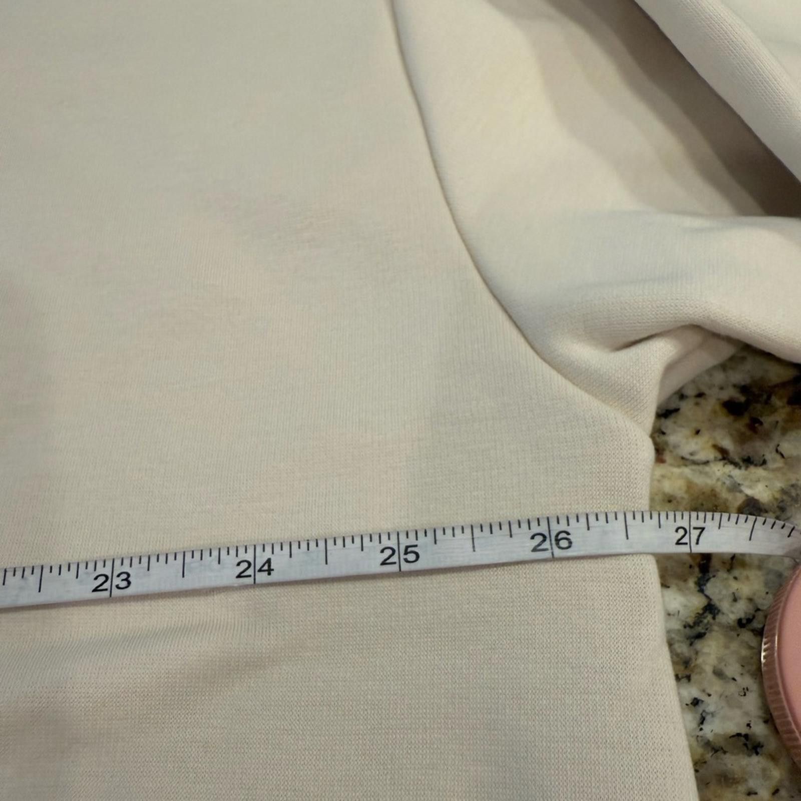 Banana Republic Banana Republic Cream fleece Sweatshirt SZ XXL Size XXL / US 16-18 / IT 52-54 - 7 Thumbnail