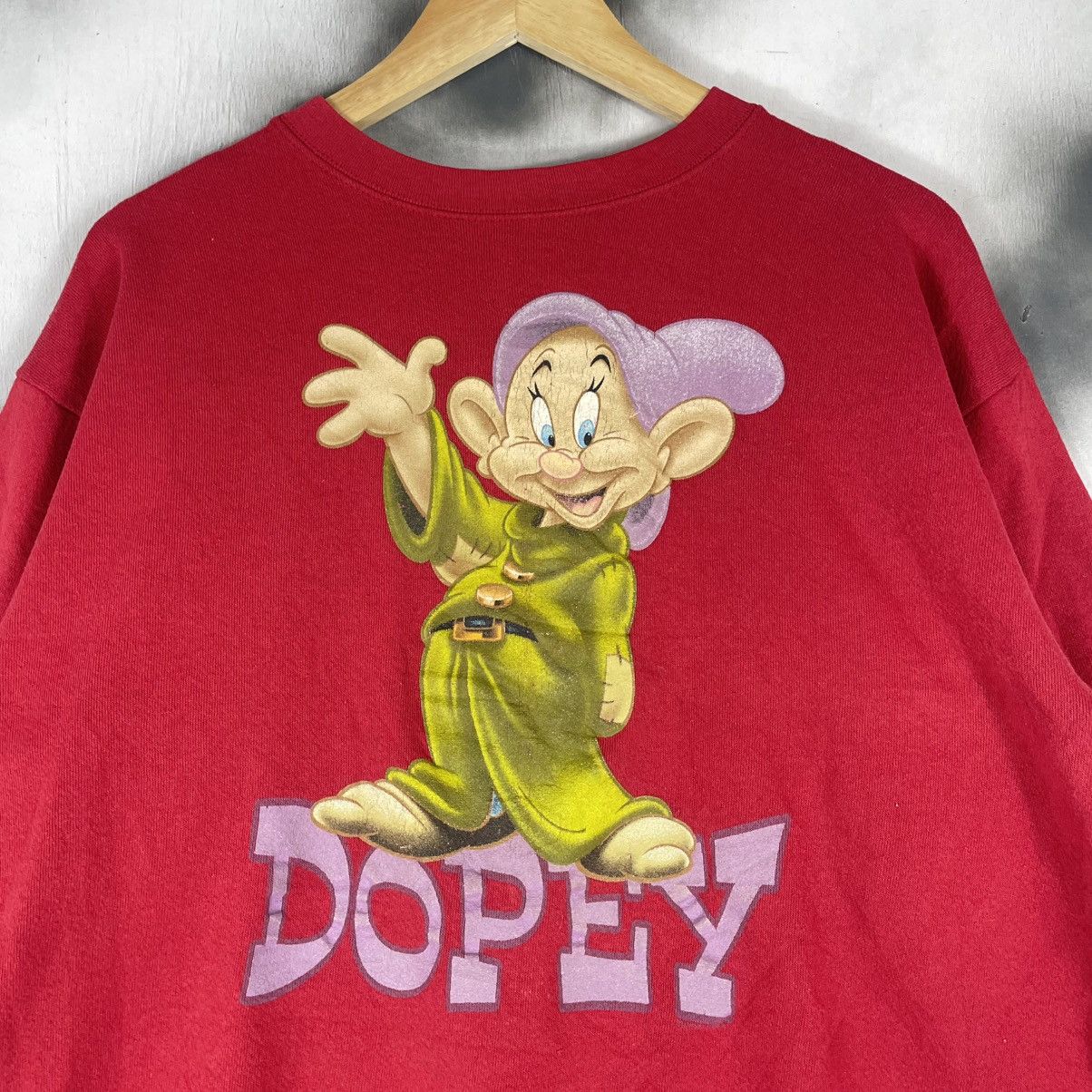 Disney Vintage Disney Dopey Smurf Sweatshirt Size US M / EU 48-50 / 2 - 2 Thumbnail