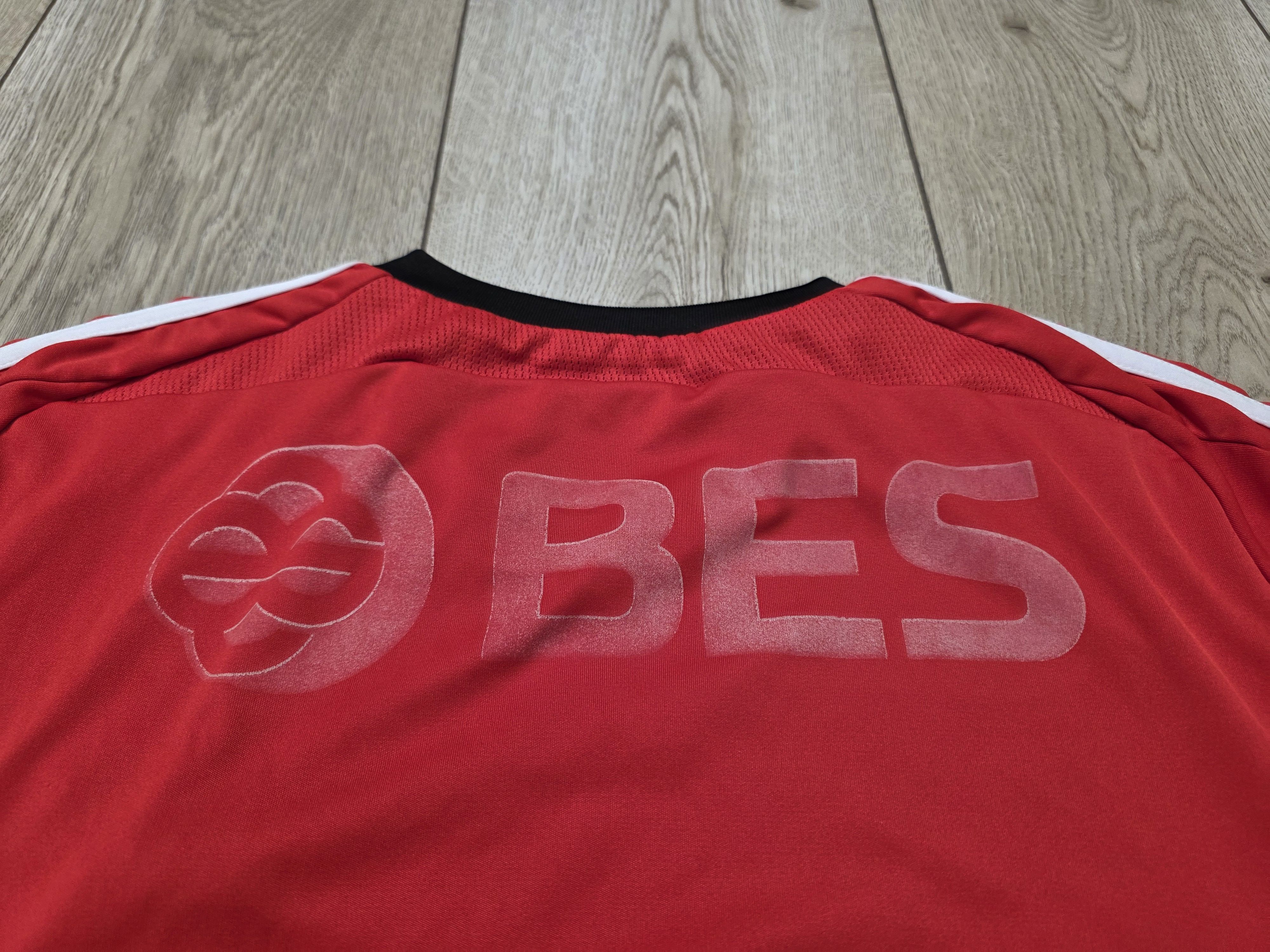 Adidas BENFICA 2008 2009 HOME FOOTBALL SHIRT SOCCER JERSEY Size US L / EU 52-54 / 3 - 6 Thumbnail