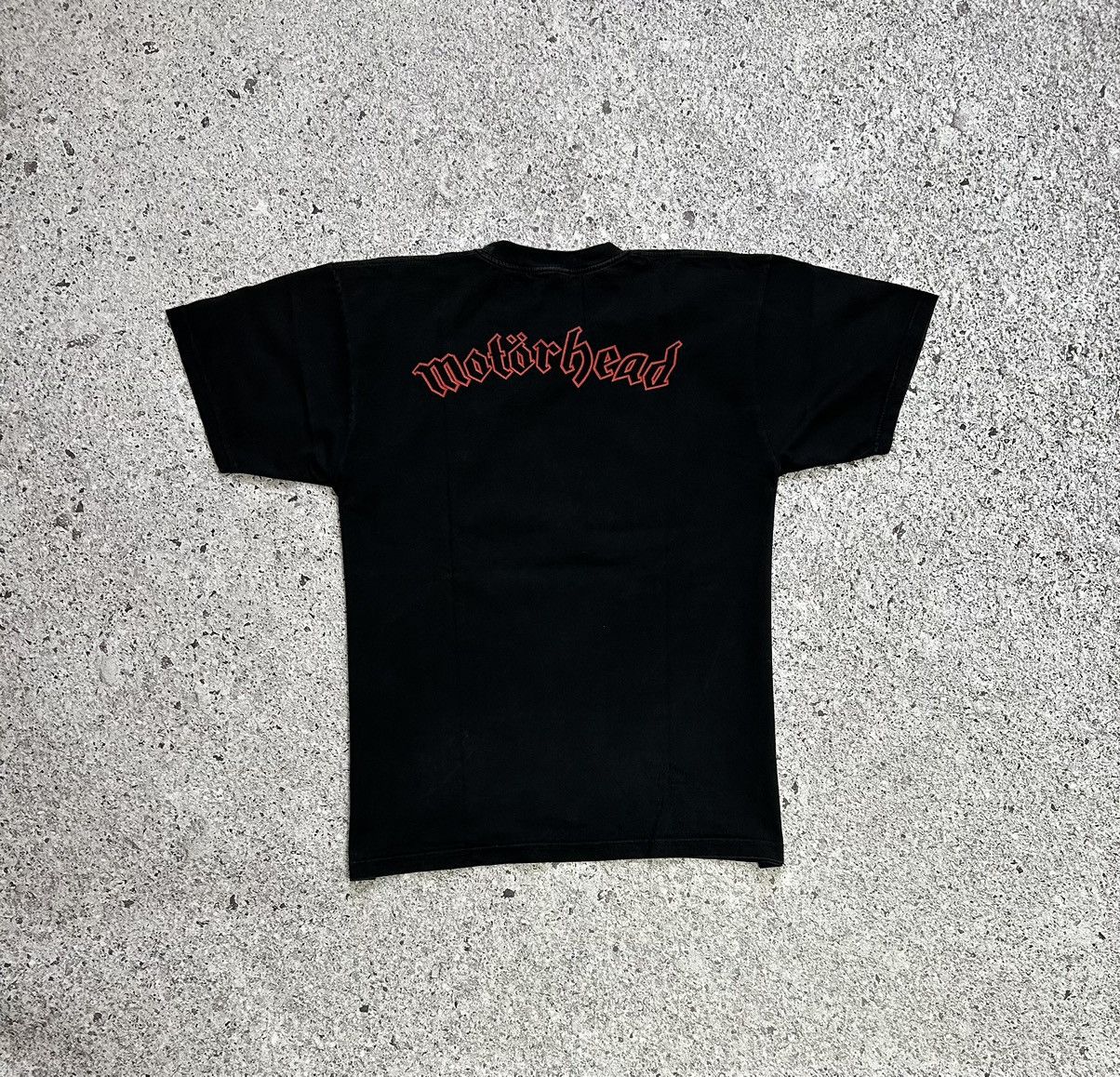 Band Tees × Vintage Vintage 90’s Band Rock Motorhead England T-Shirt Size US XL / EU 56 / 4 - 4 Thumbnail