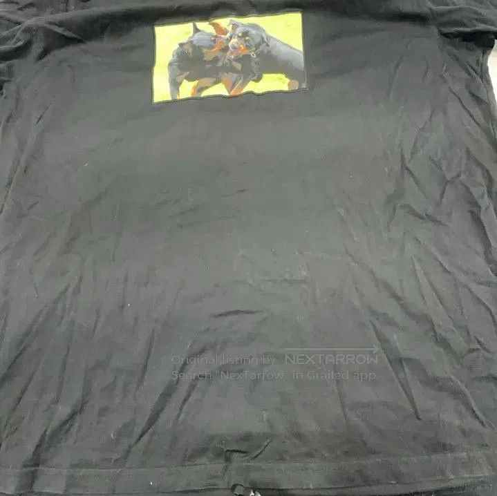 Givenchy Givenchy Men's Dog Print Short Sleeve T-Shirt. Size US XL / EU 56 / 4 - 7 Thumbnail