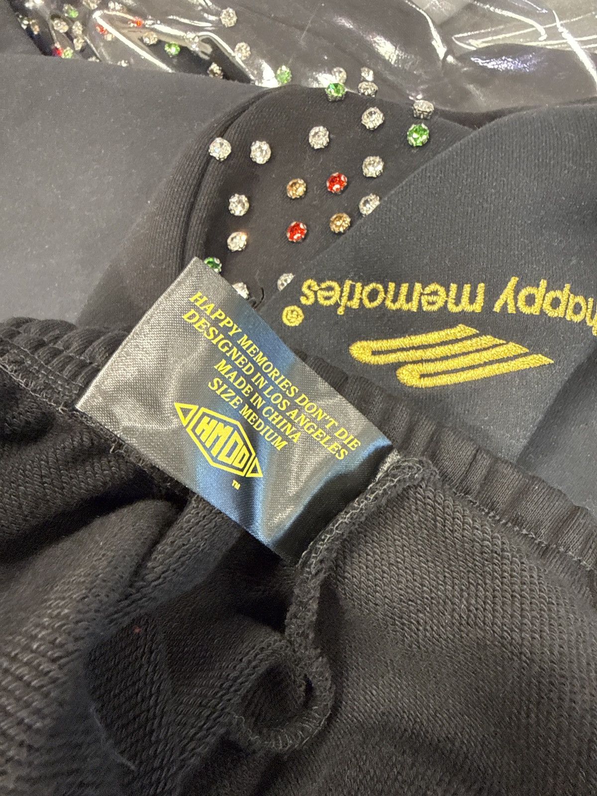 HMDD HMDD Studded Sweat Pant Black/Multi Medium Size US 32 / EU 48 - 4 Thumbnail