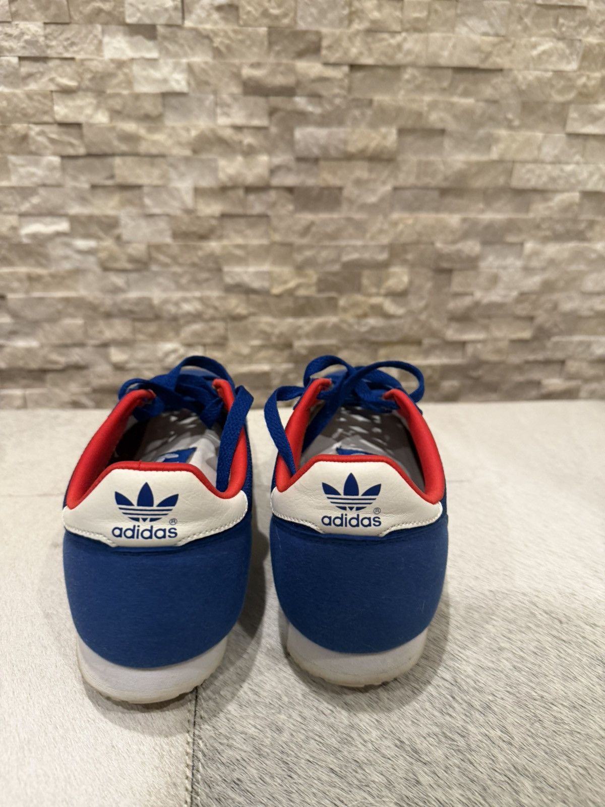 Adidas Vintage adidas Dragon – Blue / White / Red – Unisex - sw Size US 6.5 / EU 39-40 - 4 Thumbnail