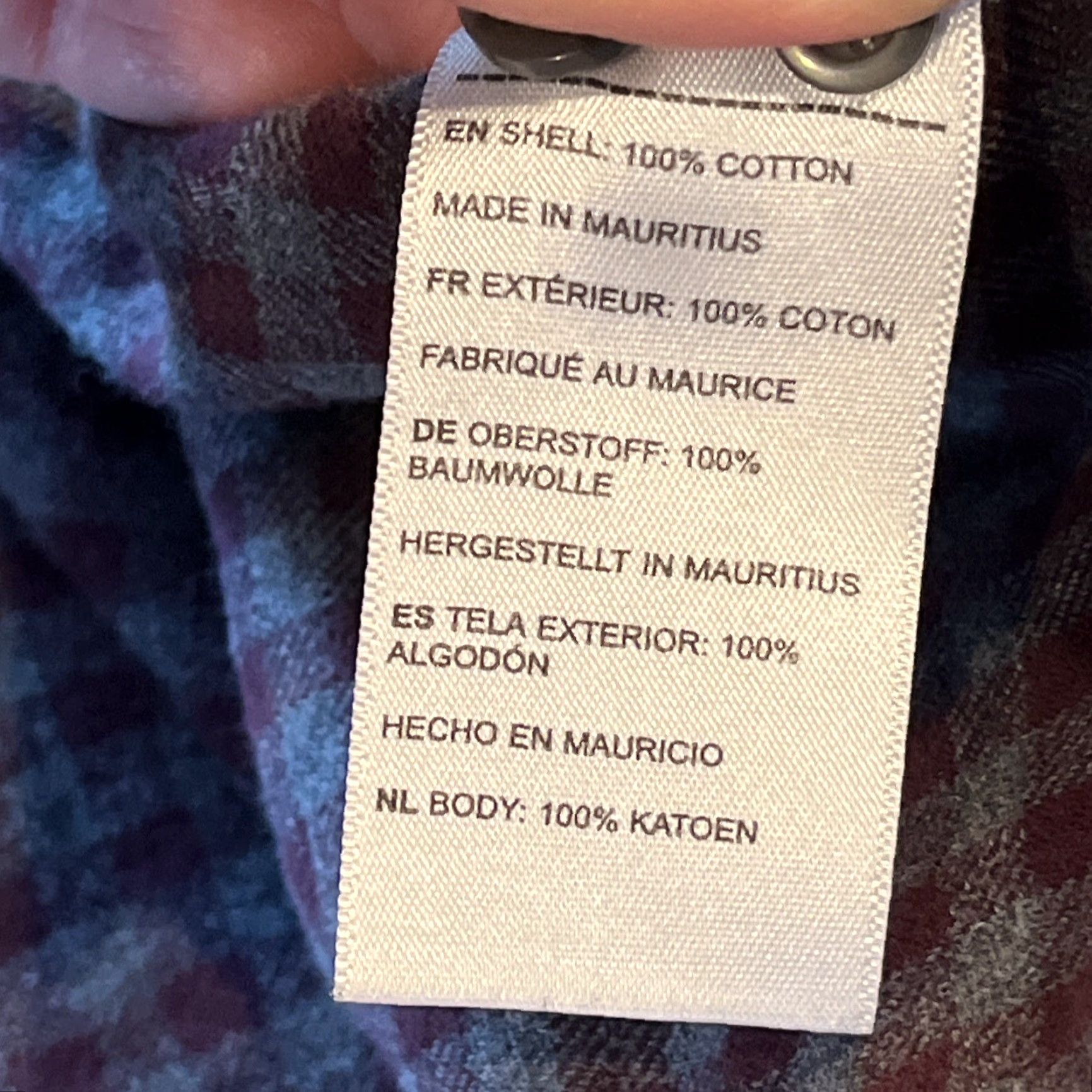 UNTUCKit UNTUCKit Plaid Shirt Cotton Blue Purple Small Button-Up Long Sleeve Mens Regular Fit Casual Size US S / EU 44-46 / 1 - 4 Thumbnail