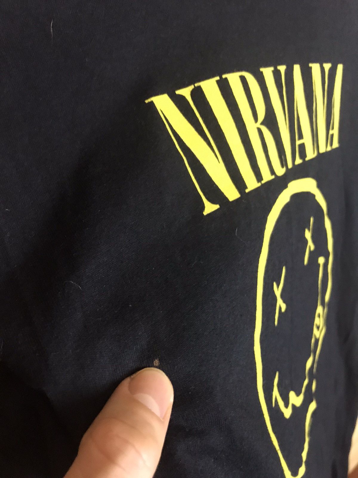Nirvana 1992 vintage 90s Nirvana t-shirt Size US XXL / EU 58 / 5 - 6 Thumbnail