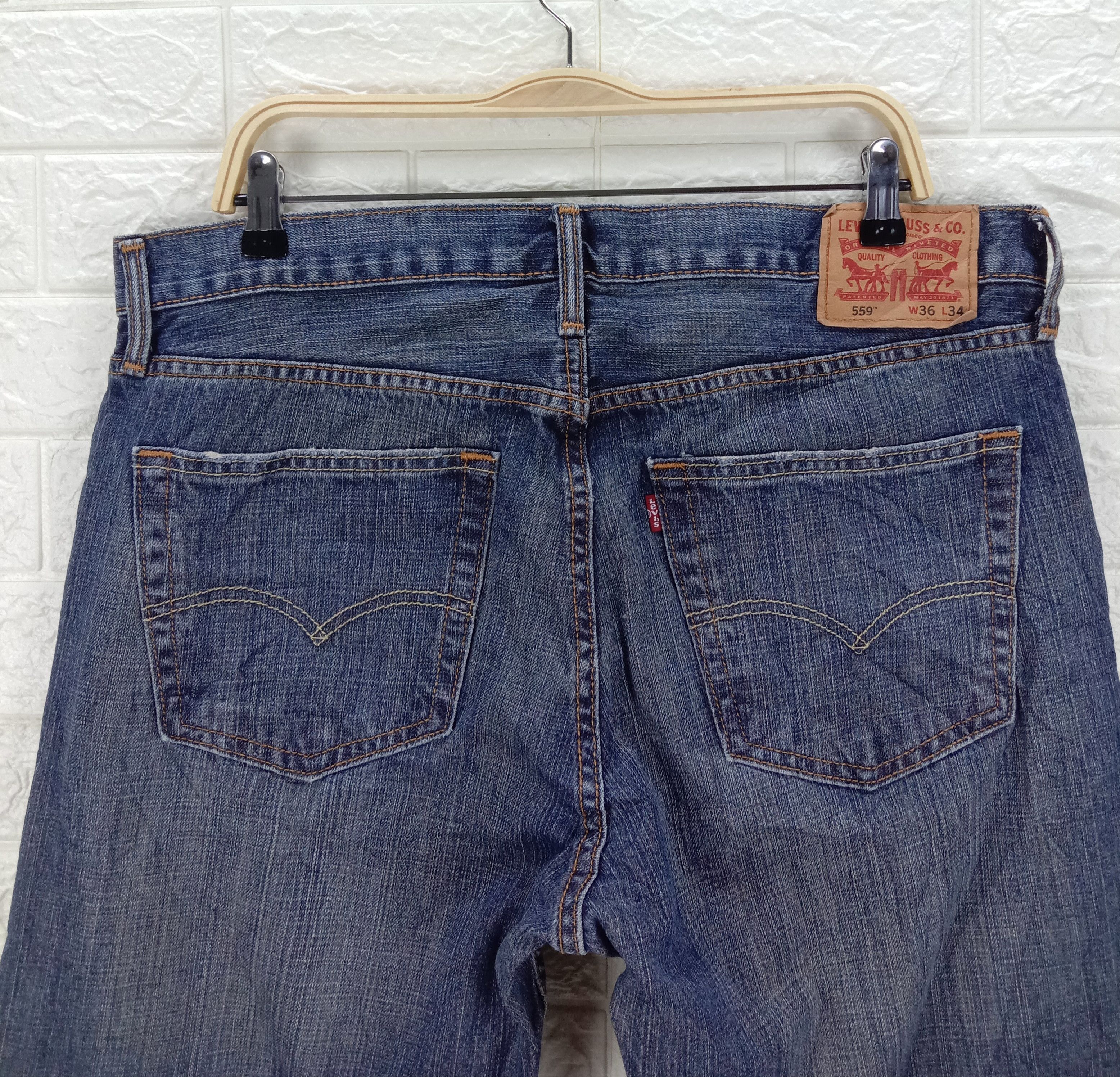 Levi's Vintage Levi's 559 Jeans Earth Tone Denim Size US 38 / EU 54 - 6 Thumbnail