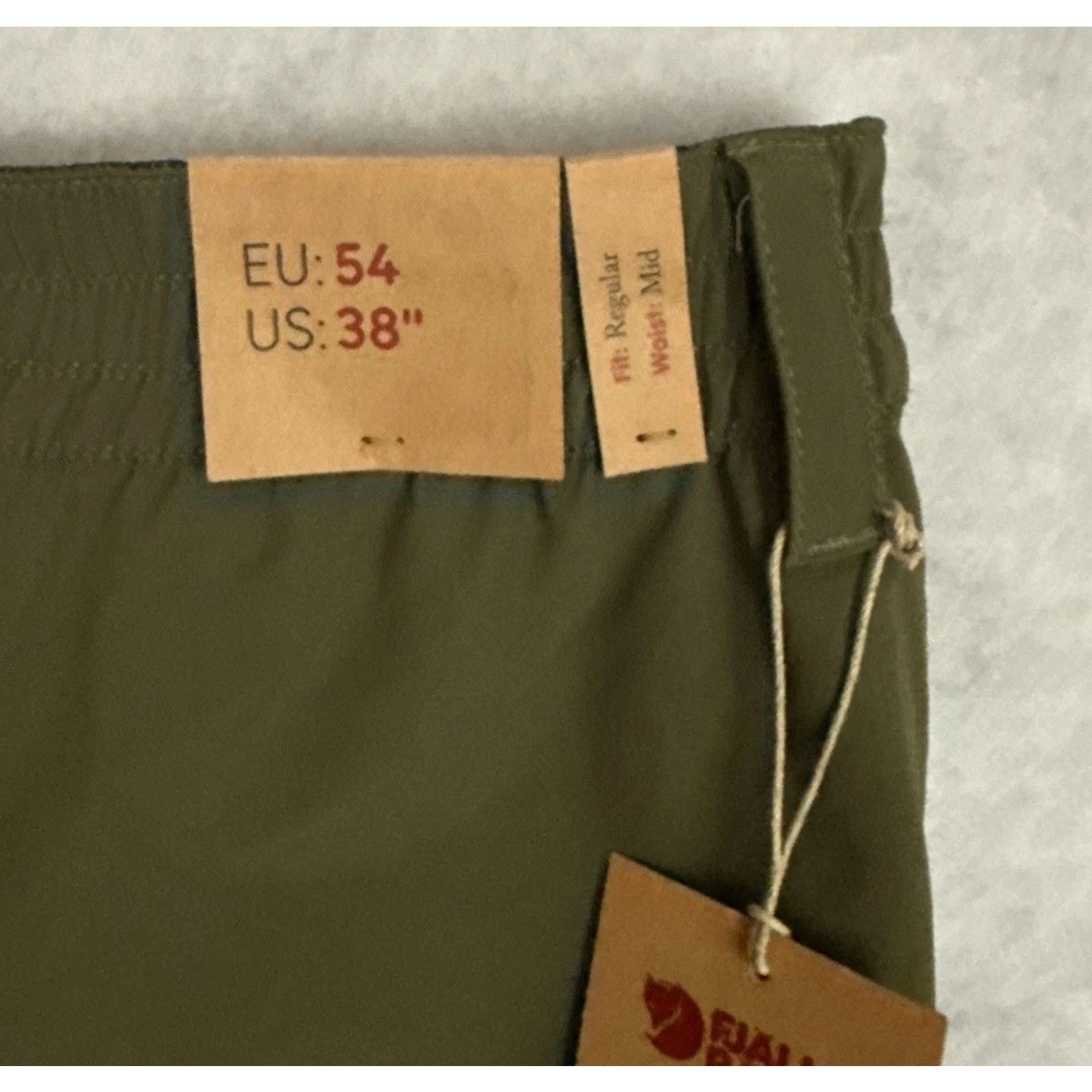 Fjallraven Fjallraven Mens 29 Abisko Trail Stretch Shorts Laurel Green Size US 29 - 14 Thumbnail