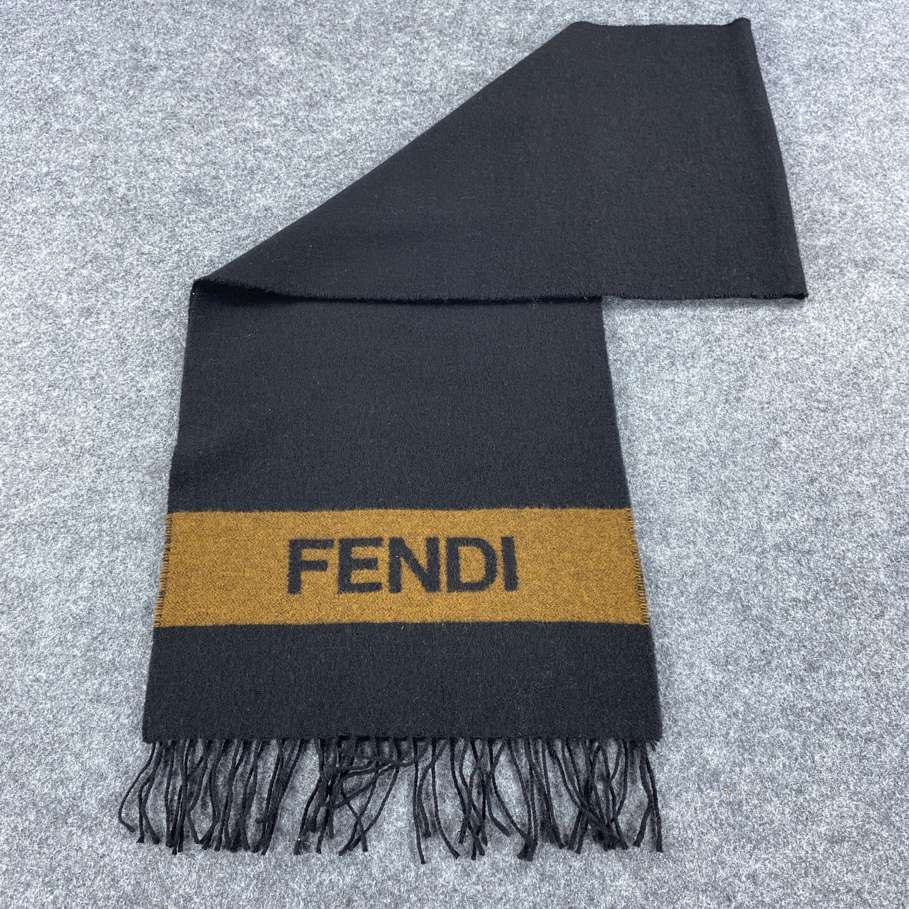 Fendi × Vintage GF10417 Fendi Scarf Neck Wear Muffler Size ONE SIZE - 5 Thumbnail