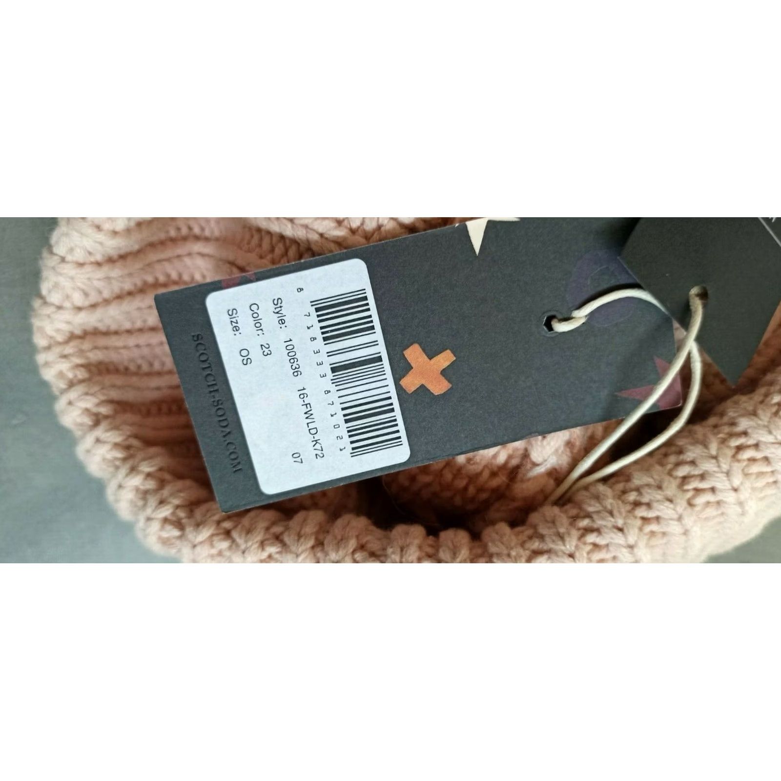Scotch & Soda Scotch & Soda Womens Pink Beanie Hat One Size Winter Activewear Outdoor Snow Size ONE SIZE - 7 Thumbnail