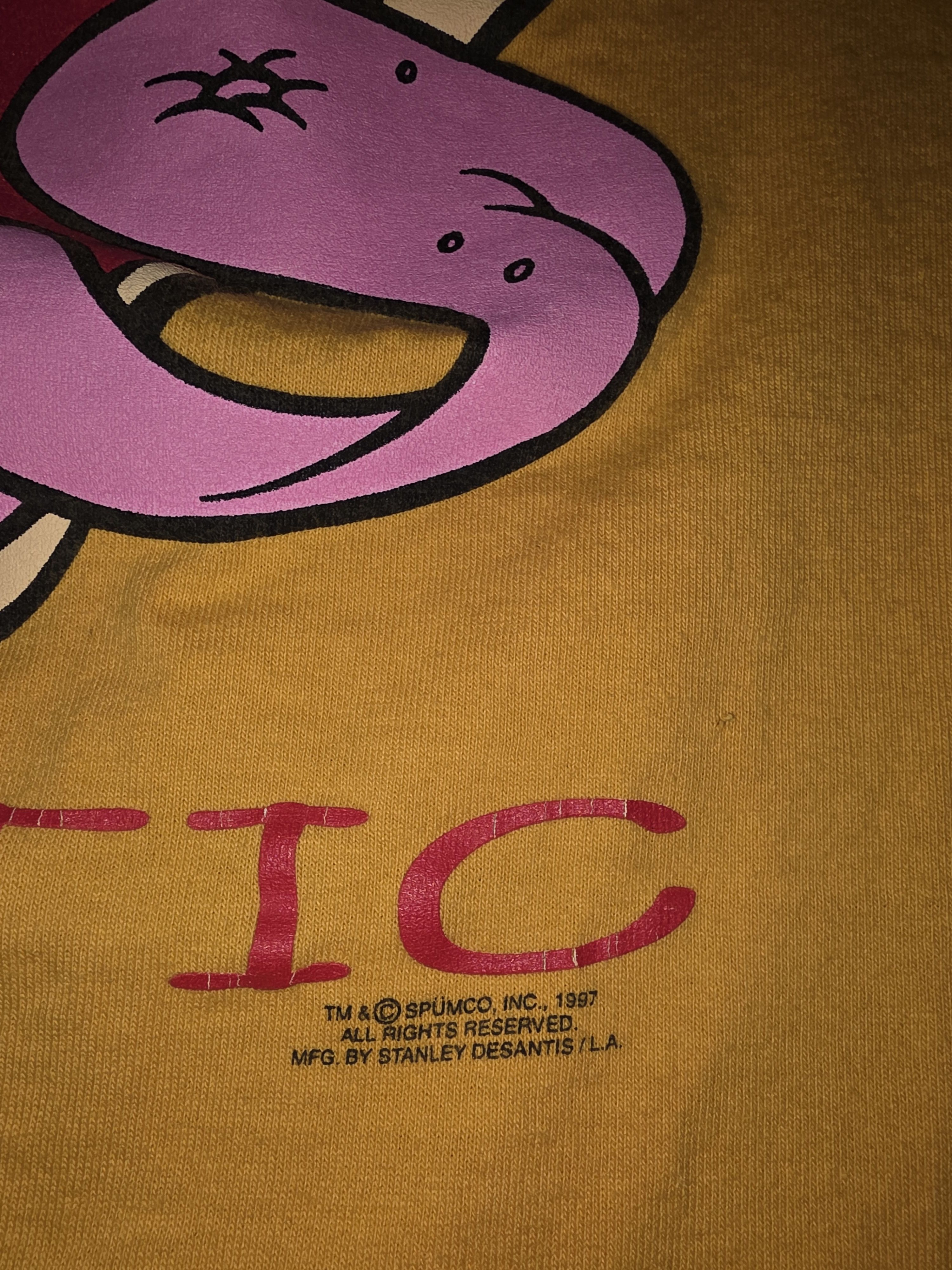 Cartoon Network × Nickelodeon × Vintage Vintage 1997 Spümco Jimmy The Idiot Boy Shirt Size US L / EU 52-54 / 3 - 3 Thumbnail