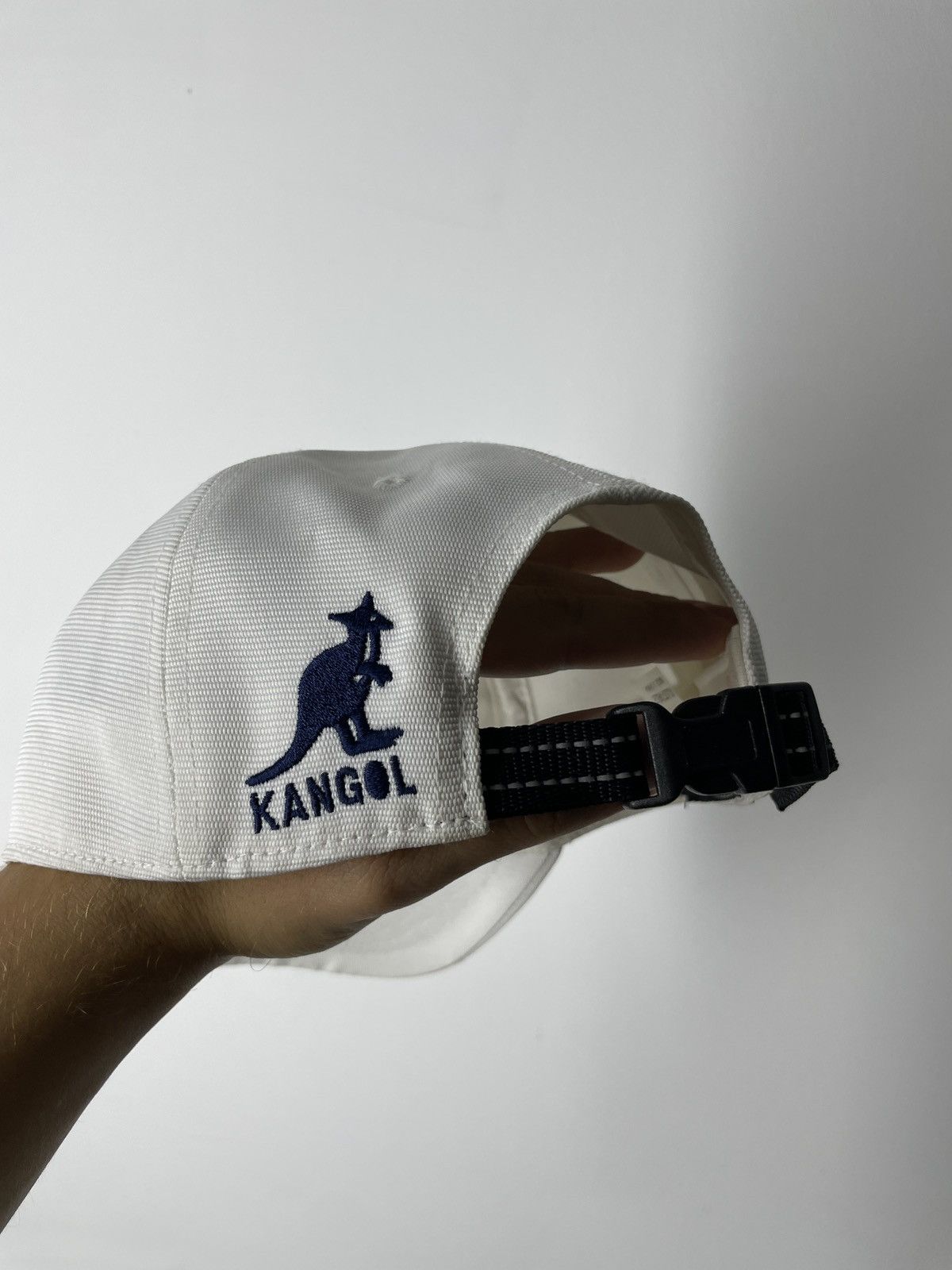 Kangol Vintage Kangol Nylon hat Embroidered Big logo Britan Hat Size ONE SIZE - 6 Thumbnail