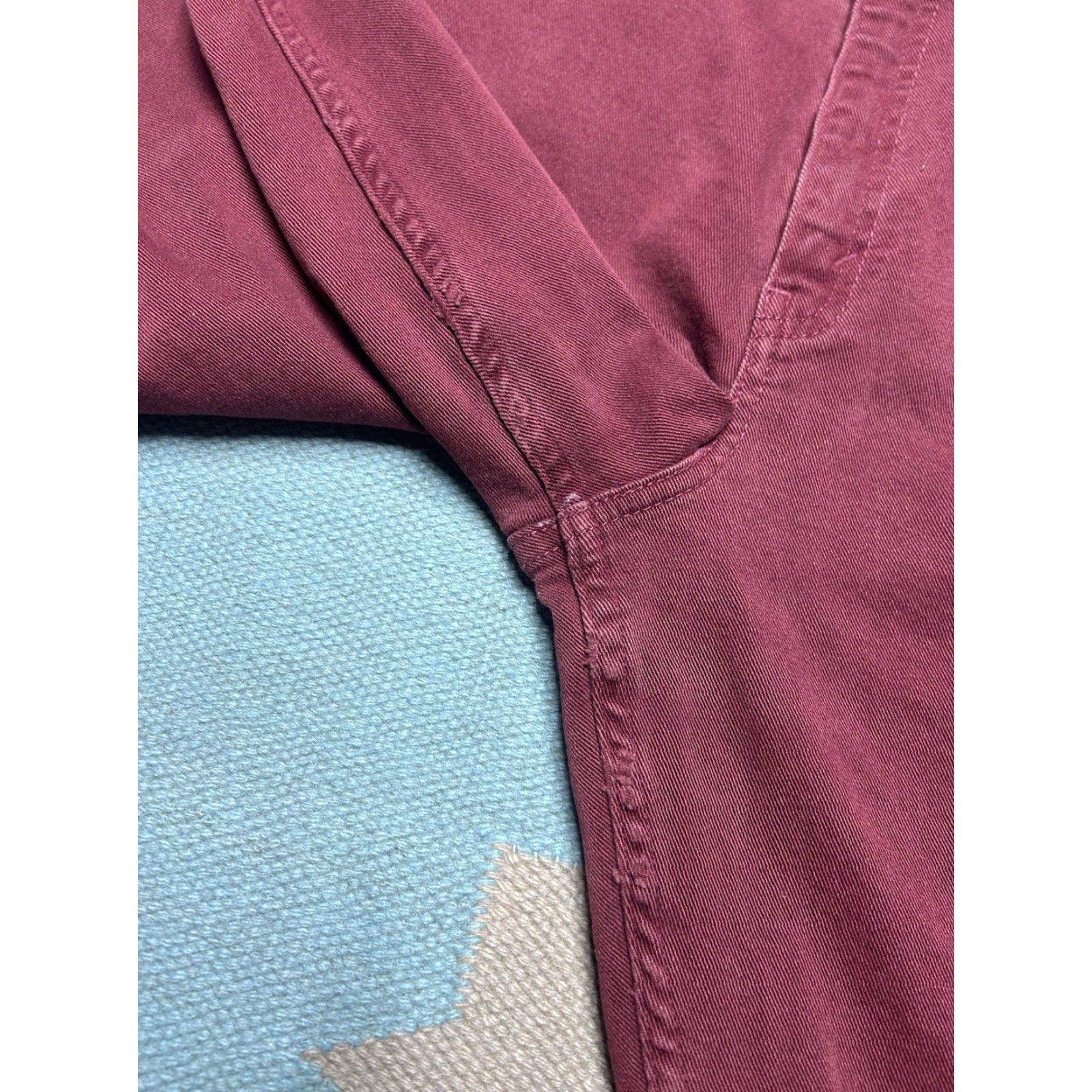 Levi's VINTAGE Levi’s 550 jeans maroon red relaxed fit tapered leg womens size 12 31x30 Size 24" / US 00 / IT 34 - 7 Thumbnail