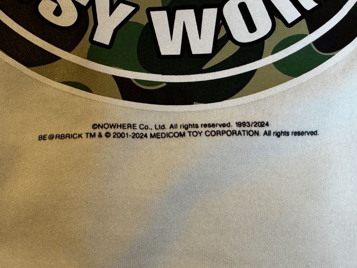 Bape Bape x Medicom Toy ABC Camo Bear Milo Tee XXL Size US XXL / EU 58 / 5 - 12 Thumbnail