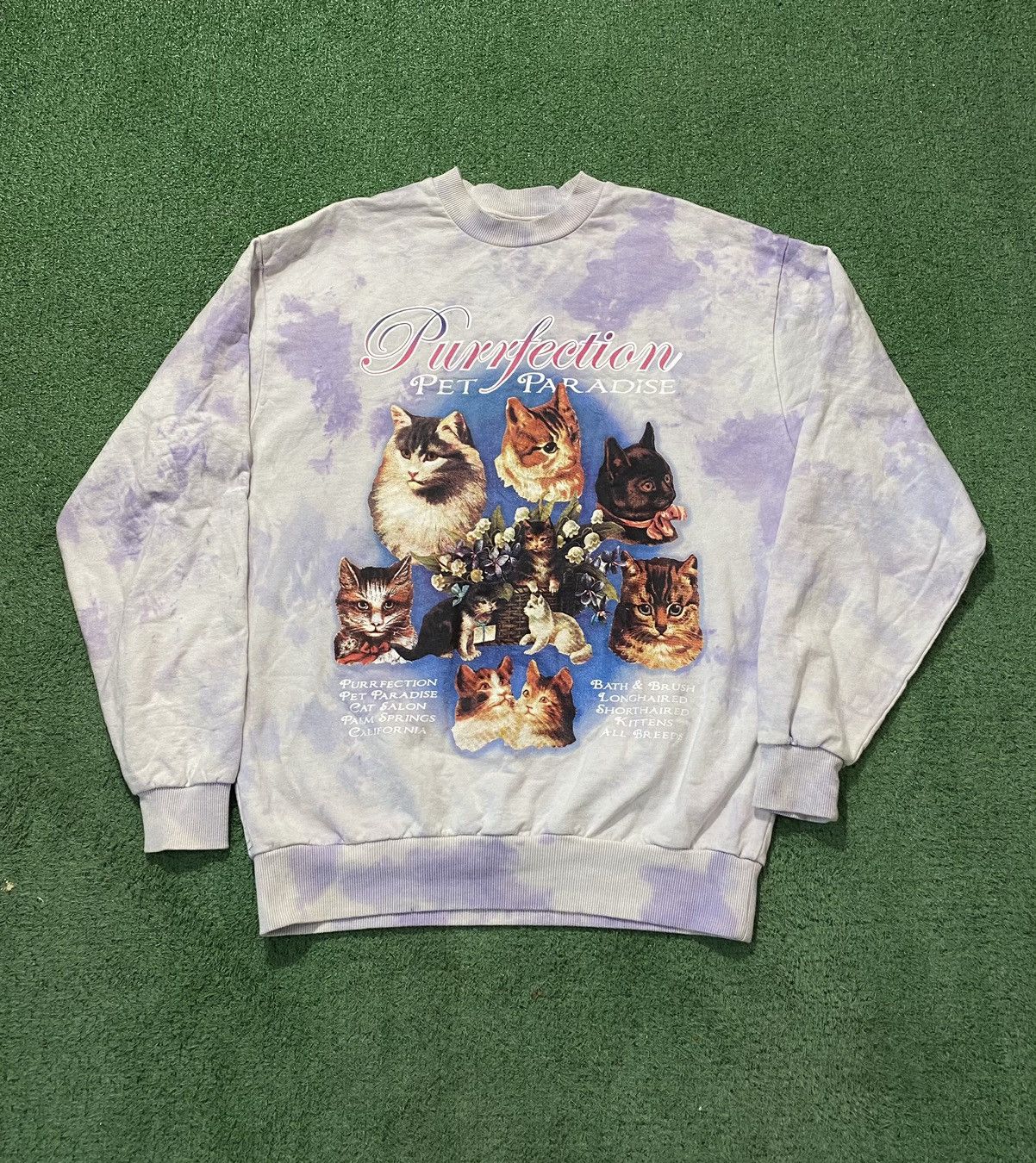 Asos × Vintage Cat crewneck blouse vintage cat Size US M / EU 48-50 / 2 - 1 Thumbnail