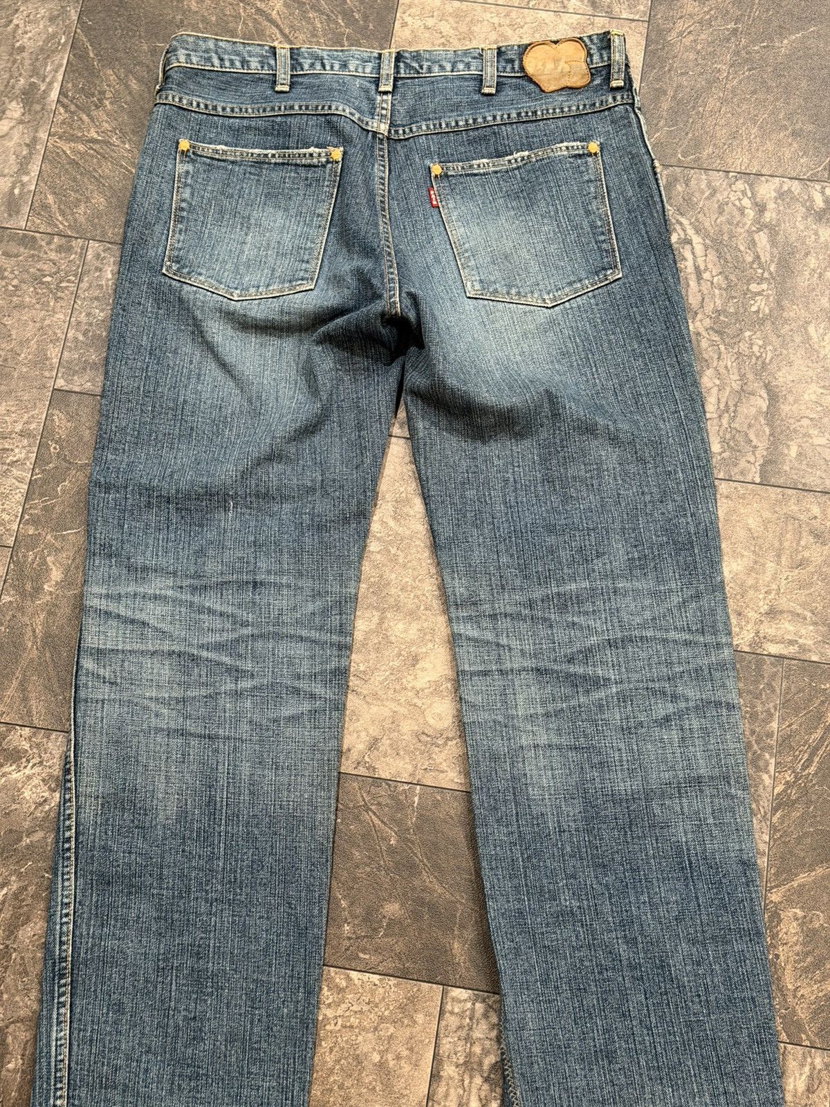 Number (N)ine OG Number (N)ine SS03 AW03 Kurt Cobain Patchwork Denim Size US 34 / EU 50 - 2 Thumbnail